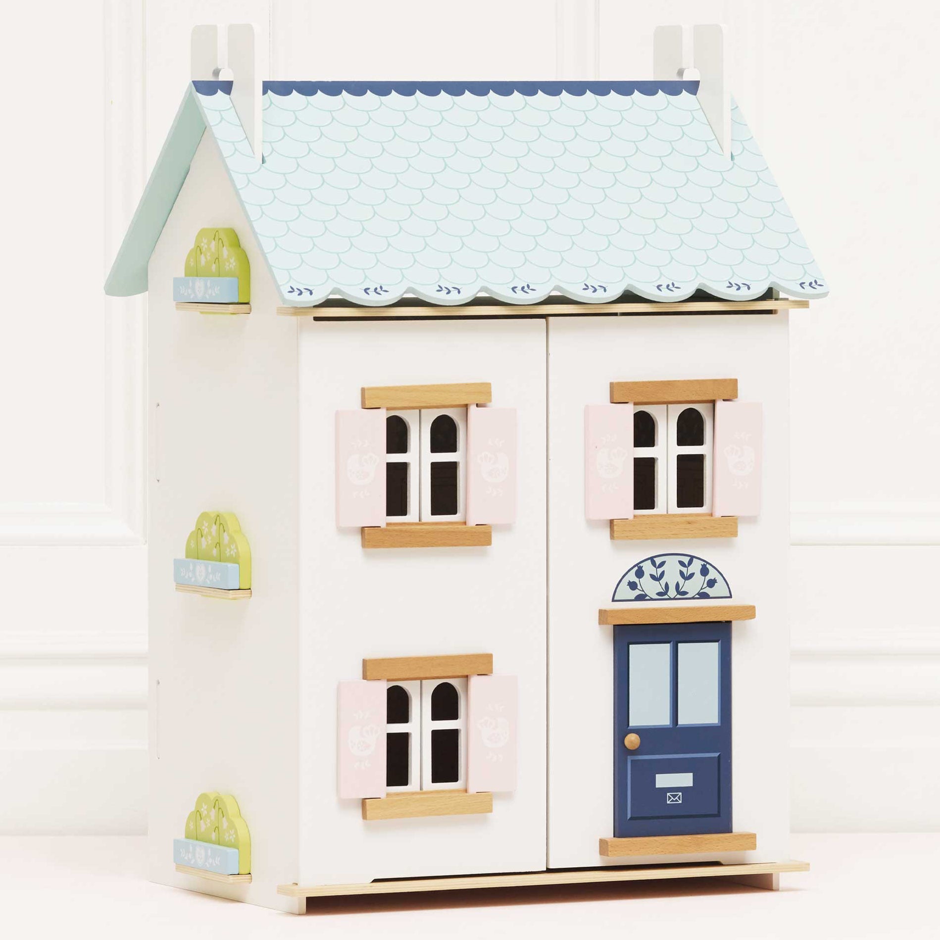 Blue Belle Doll House | Wooden Dollhouses Collection | Le Toy Van