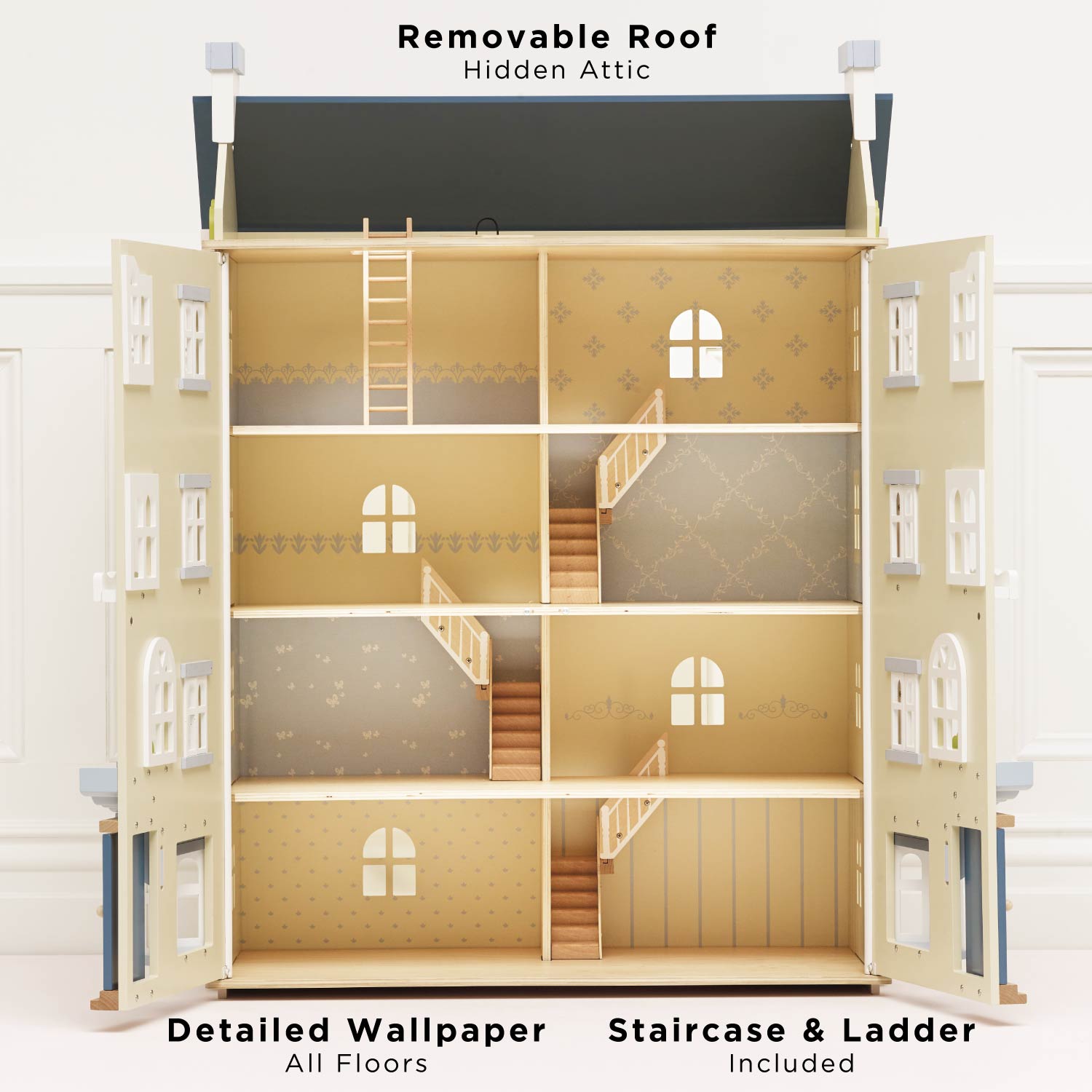 Complete Palace Dolls House & Furniture Collection