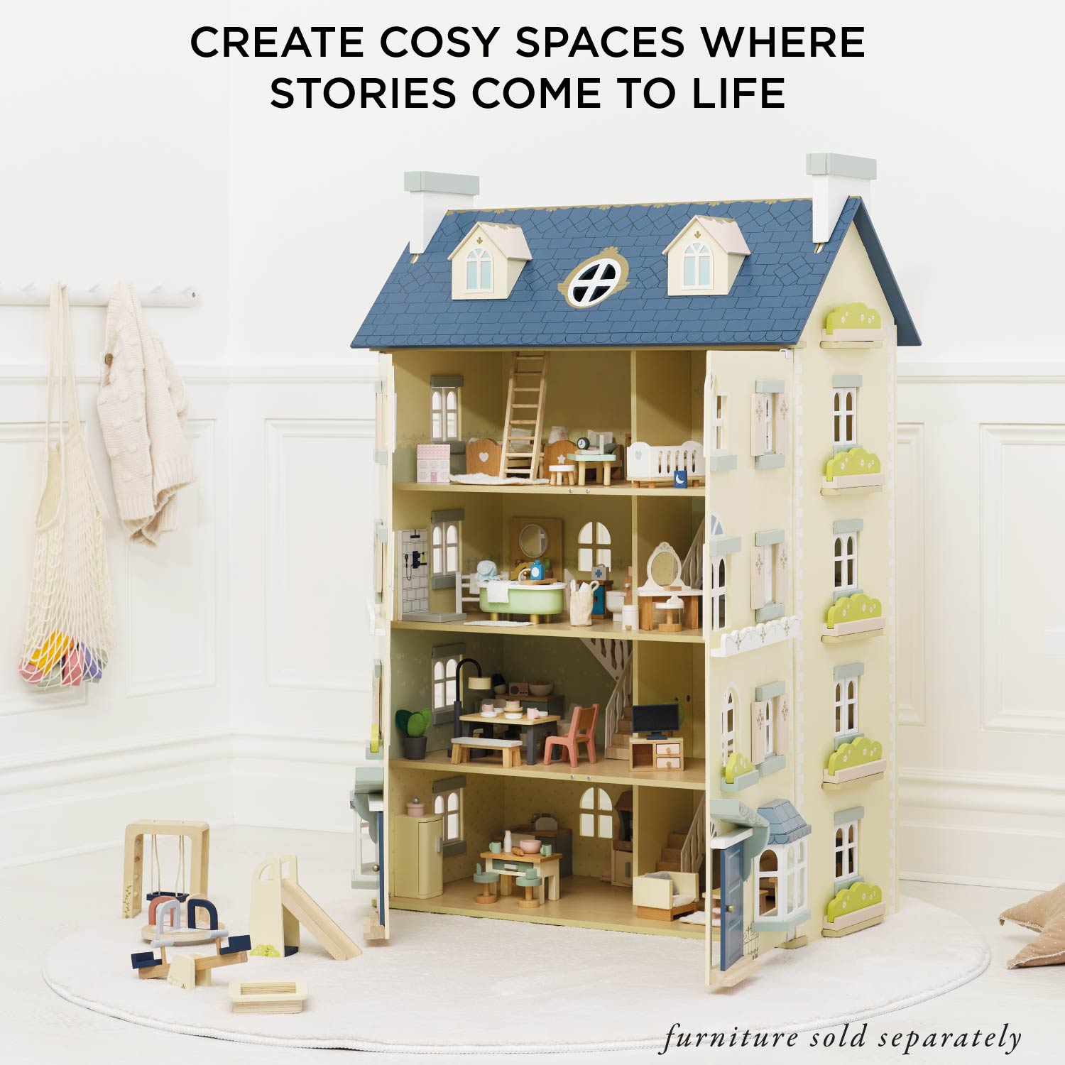 Complete Palace Dolls House & Furniture Collection