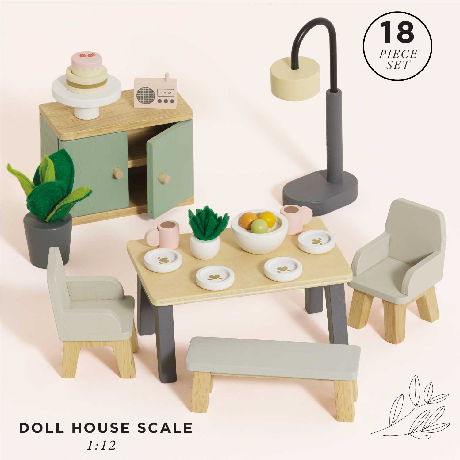 ME056-dolls-house-furniture-dining-room-play-table-chairs-bench-plates-lamp-plants-sustainable-wooden-toy-dollhouse-gift-_1