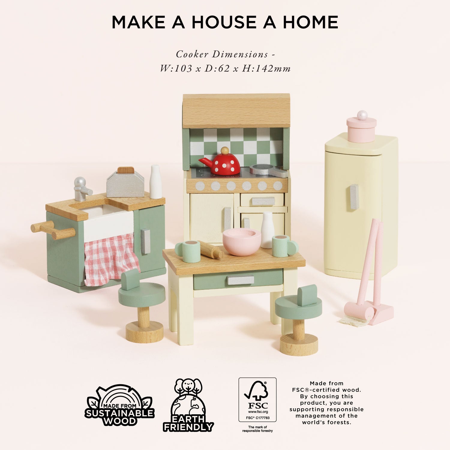 Dolls House Kitchen Furniture