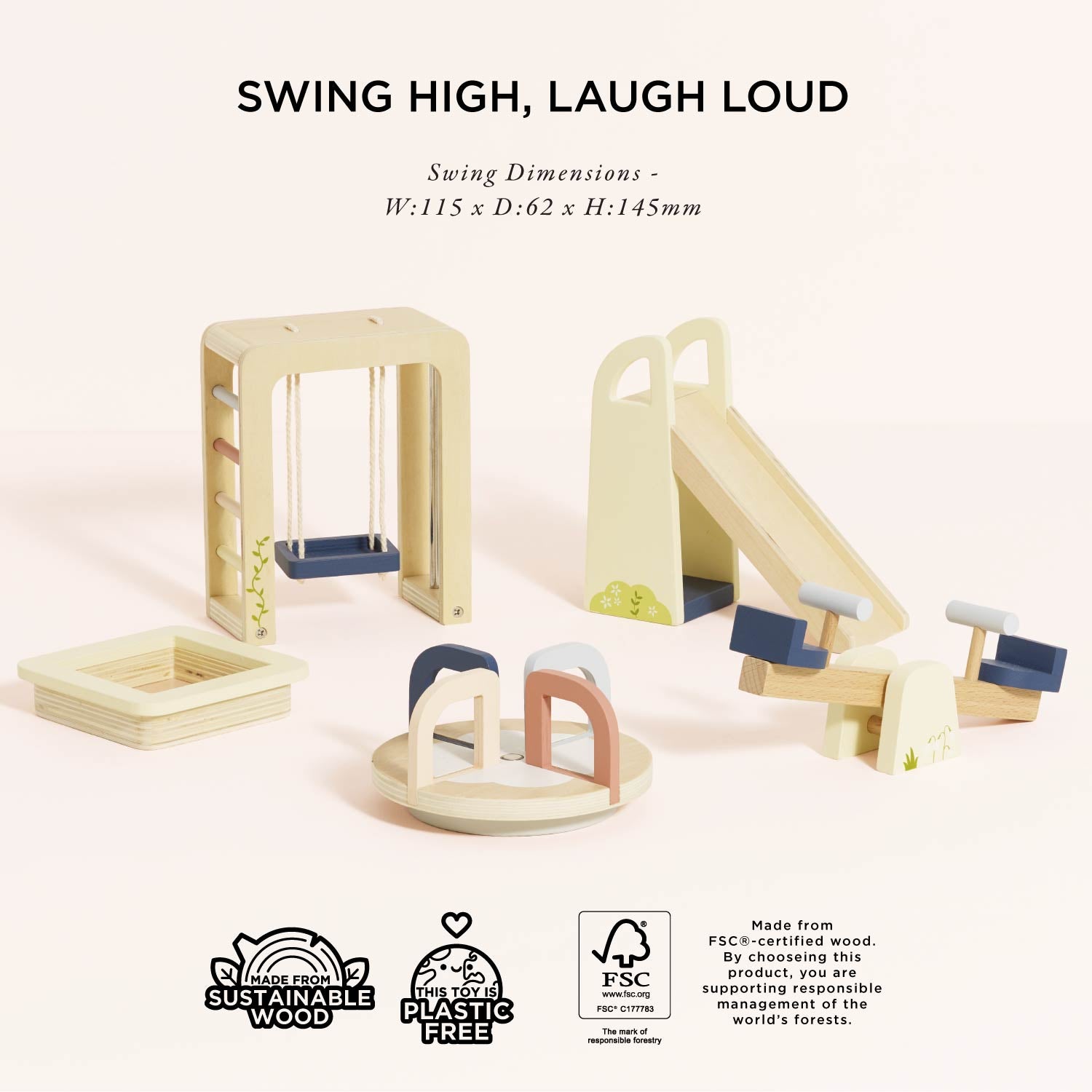 Dolls House Outdoor Play Furniture