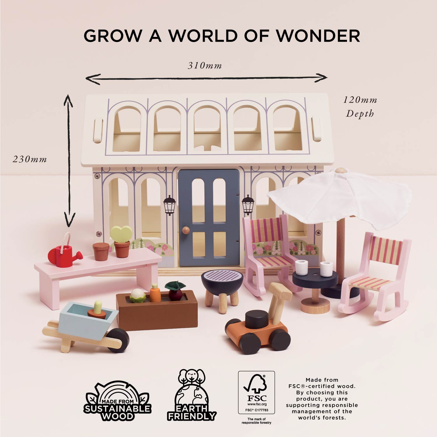 Complete Palace Dolls House & Furniture Collection