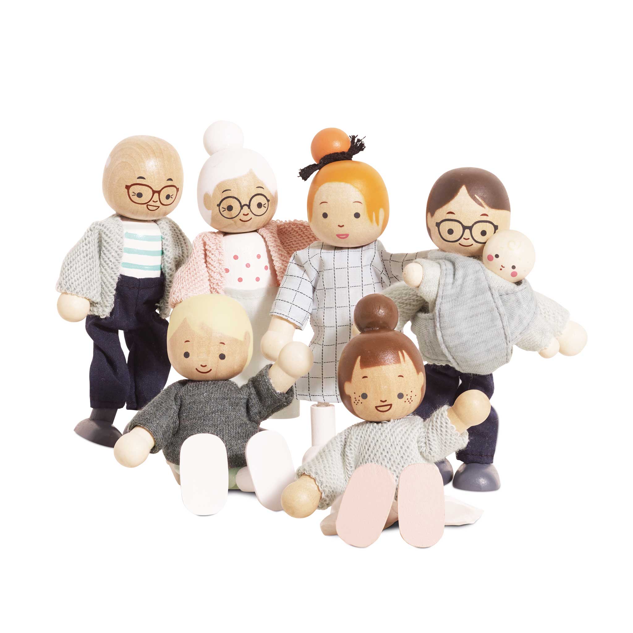 Doll family on sale