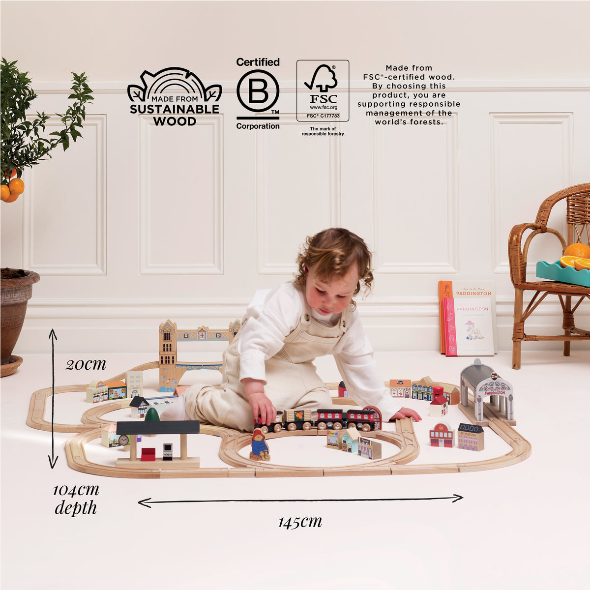 Paddington™ Wooden Train Set