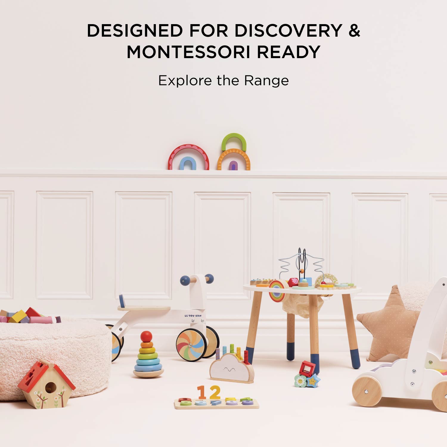 Rainbow Sensory Shape Sorter