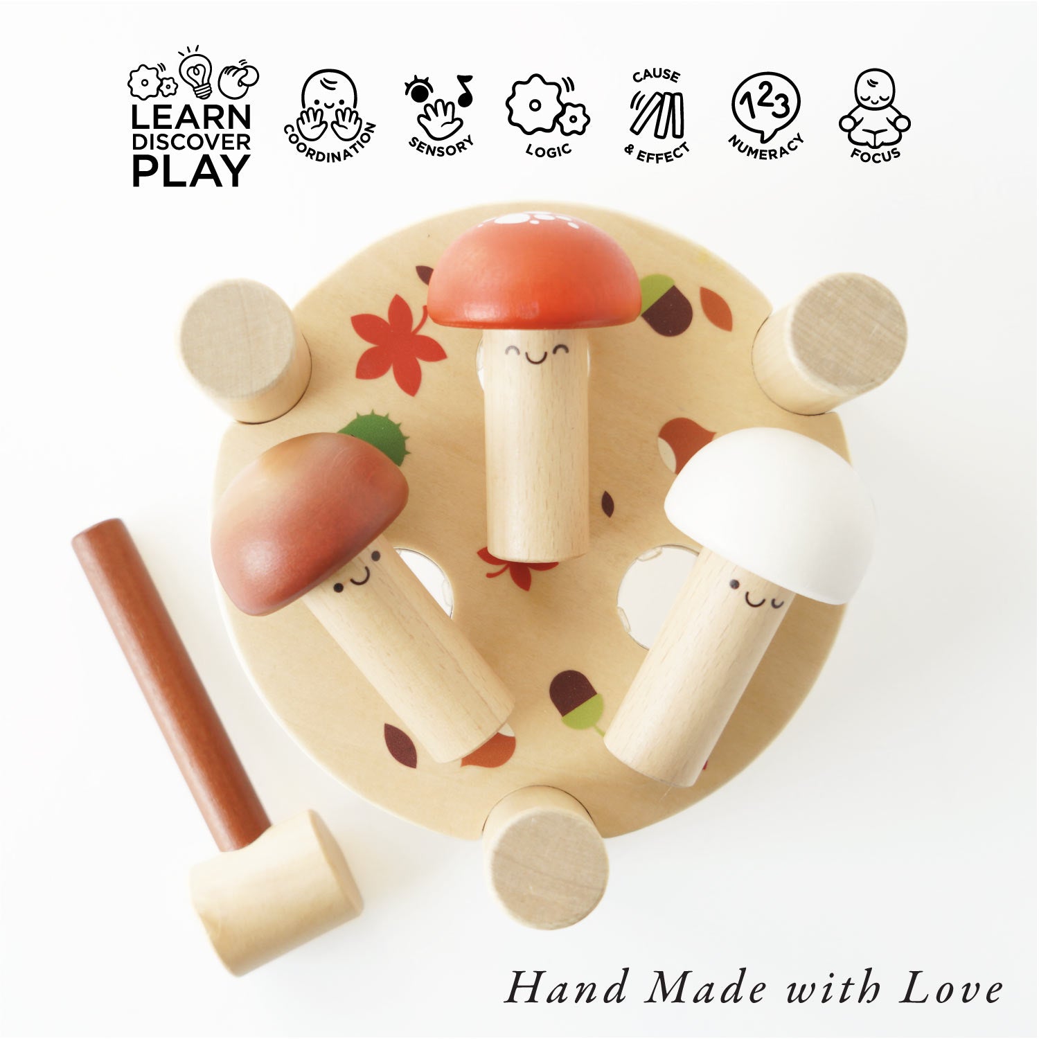 Woodland Mushroom Hammer Game