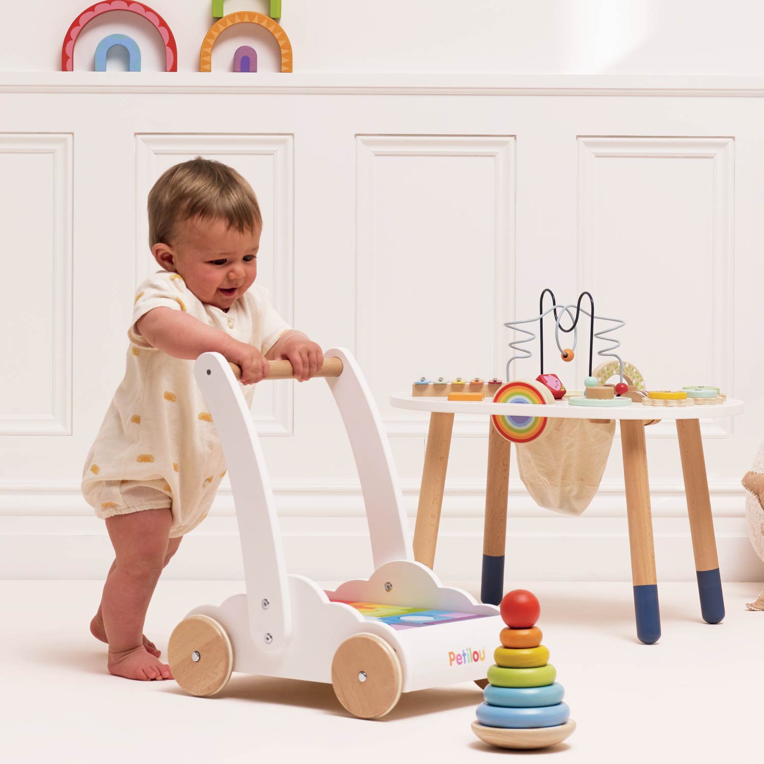 Rainbow Baby Walker & Puzzles