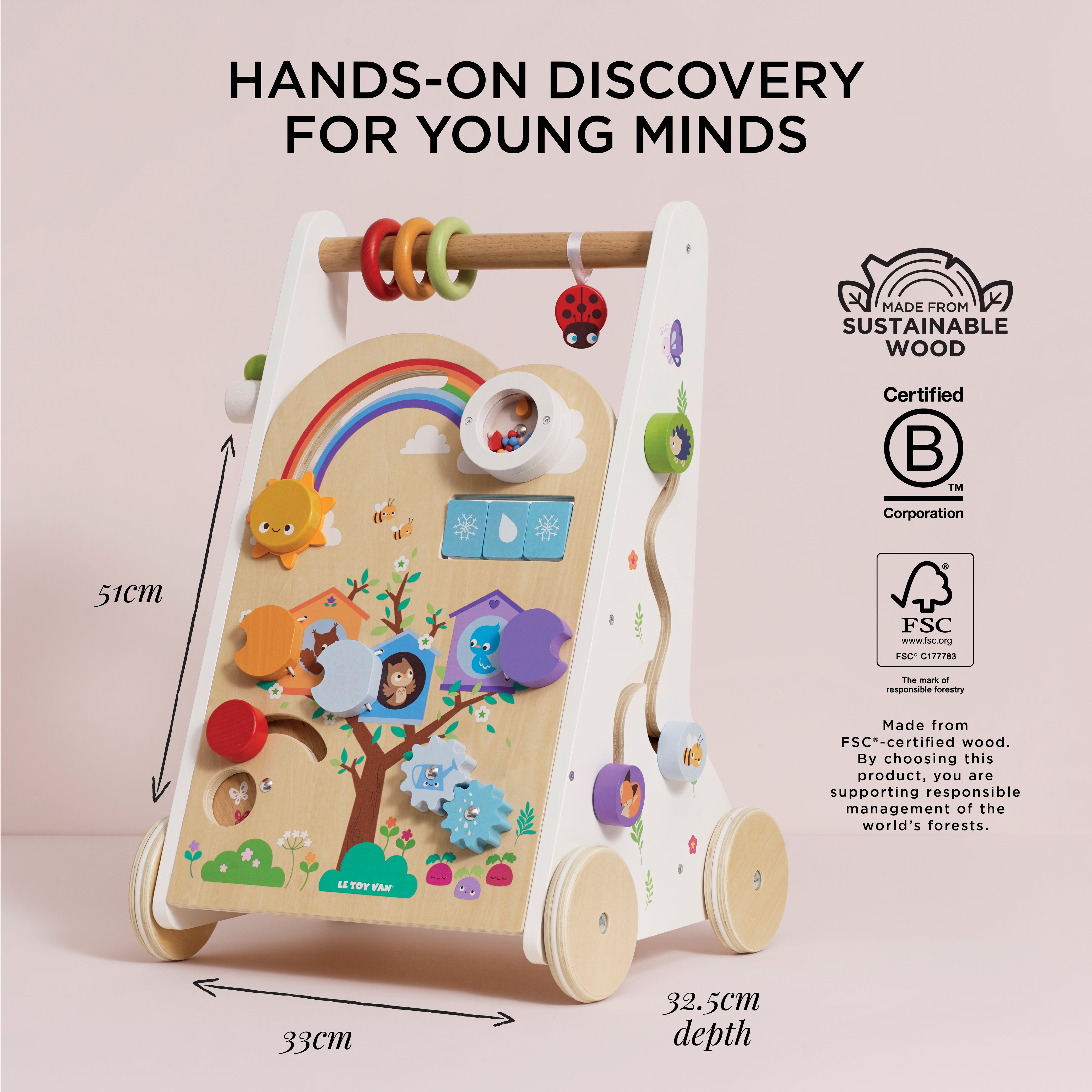 Woodland Activity Baby Walker
