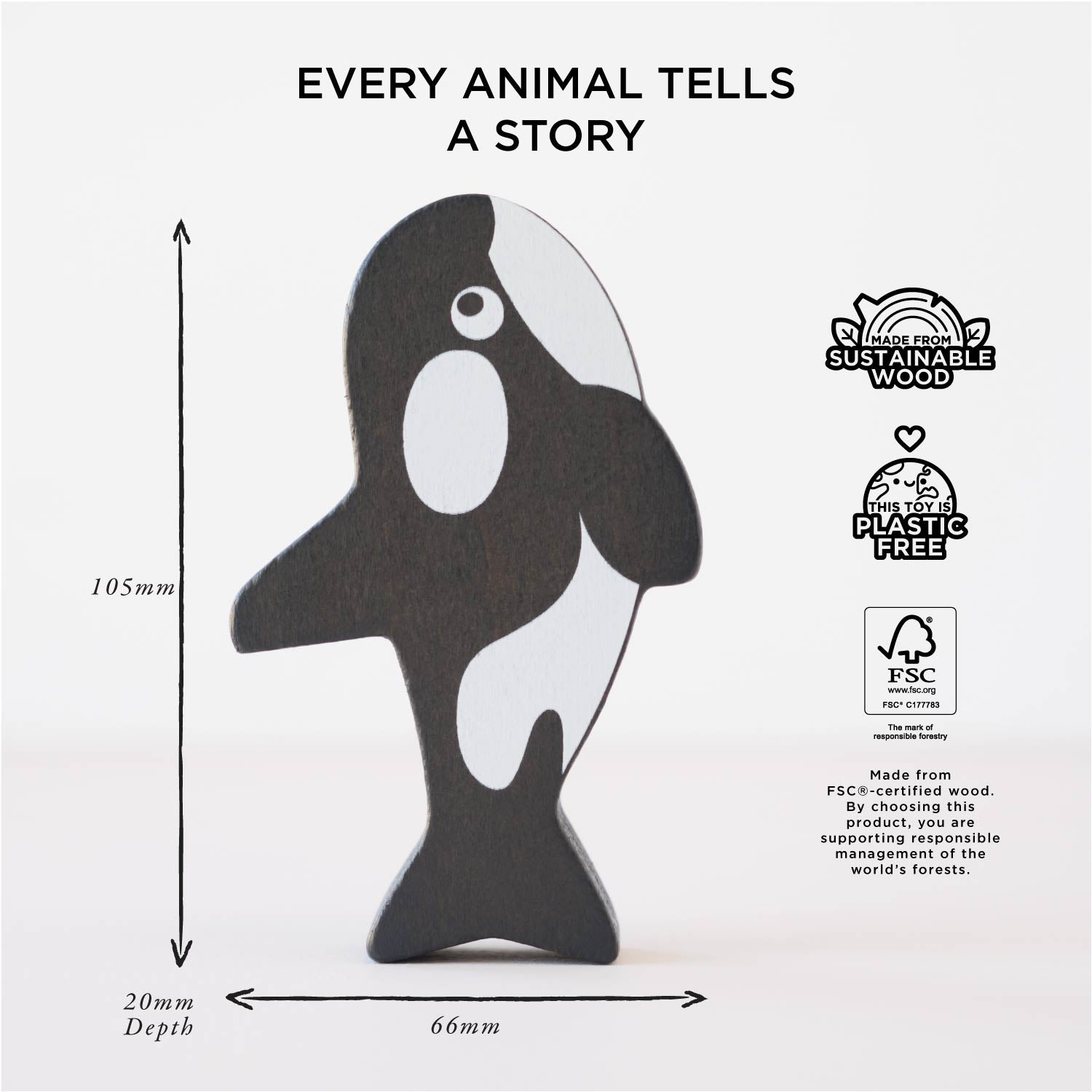 Ocean Life Stacking Animals & Bag