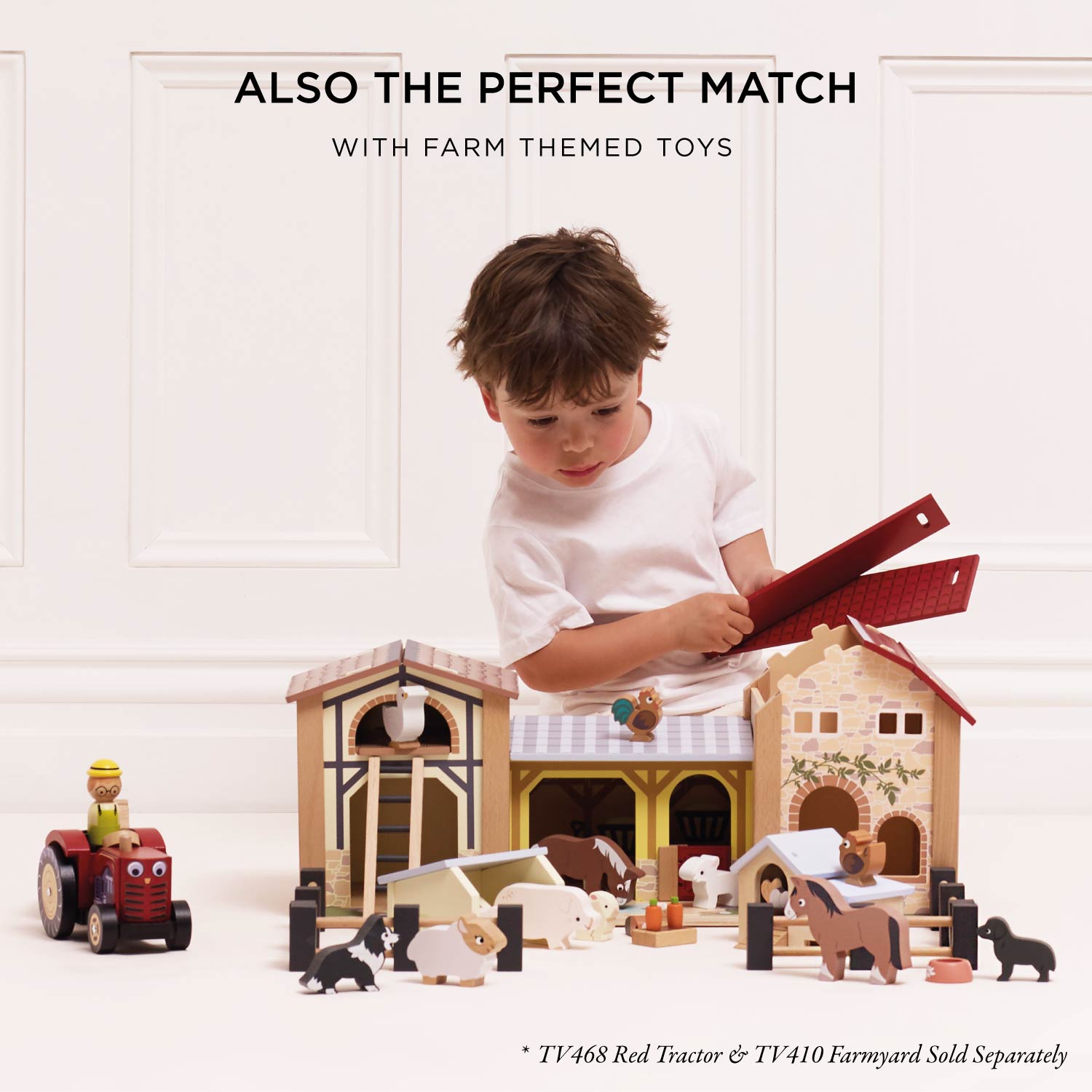 Farmyard Stacking Animals & Bag