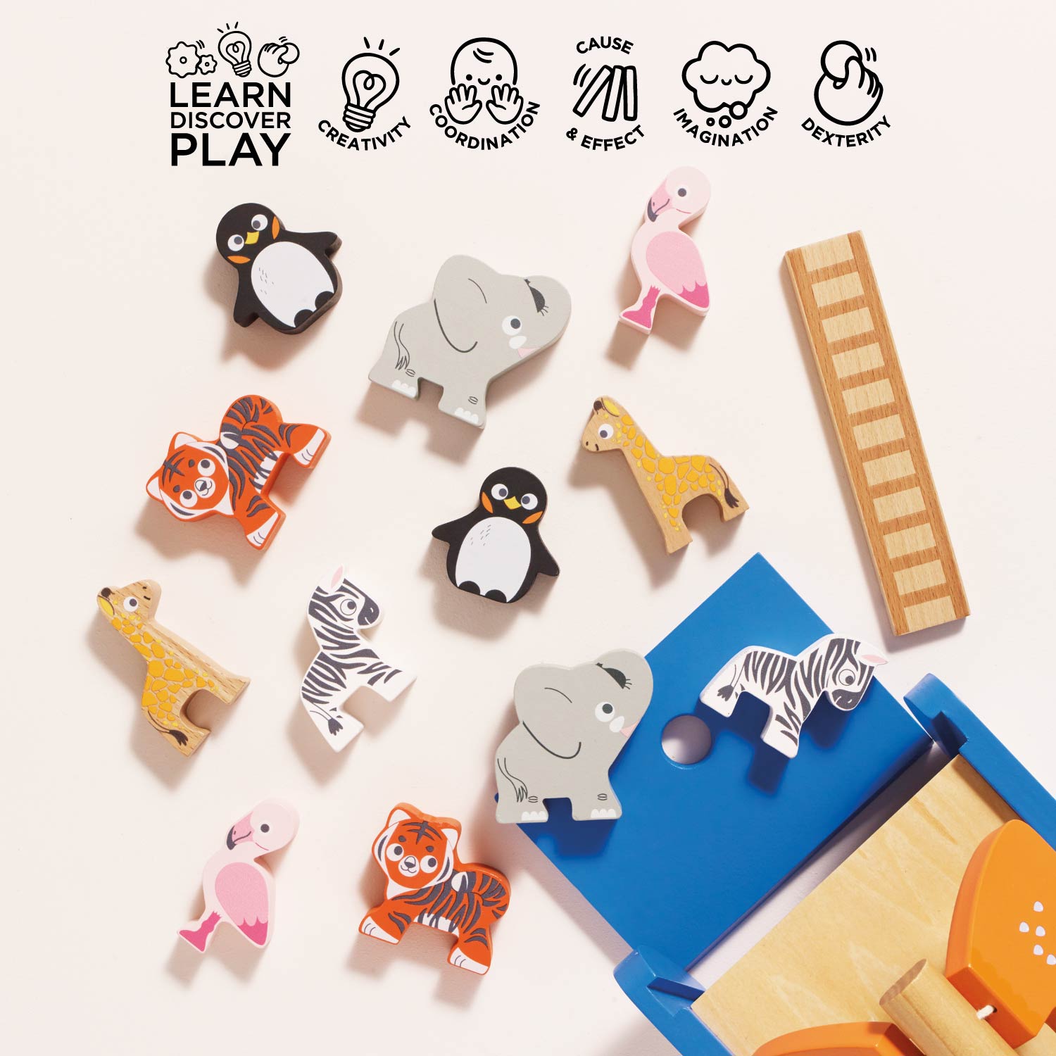 Noah's Ark & Animals Shape Sorter
