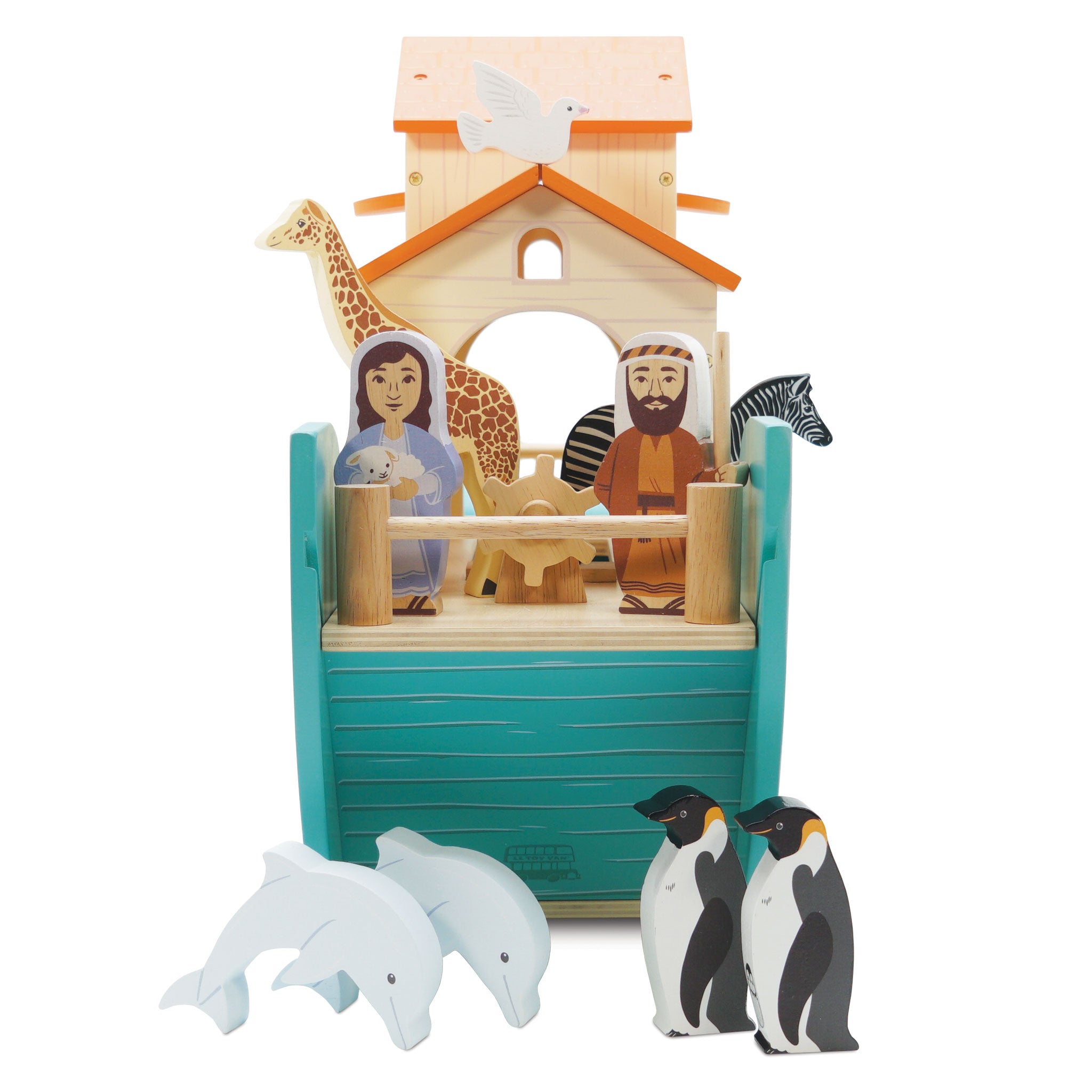 Noah’s Great Wooden Ark & Animals