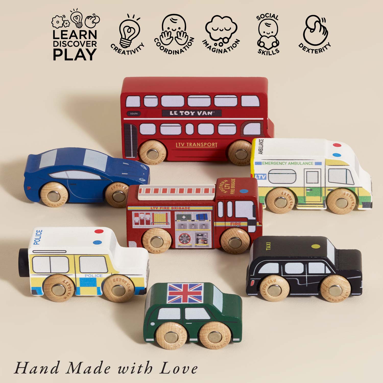 London Toy Car Set