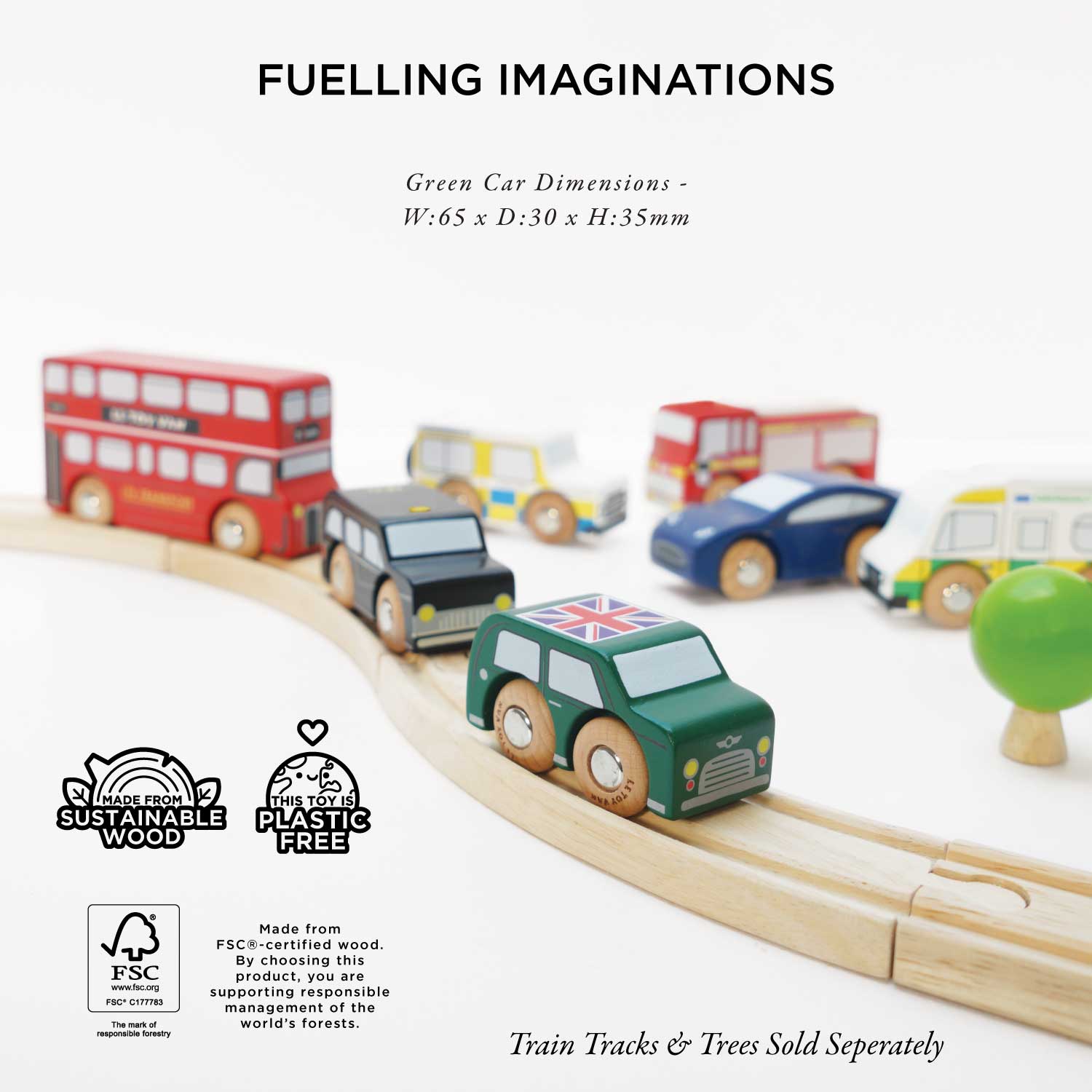 London Toy Car Set