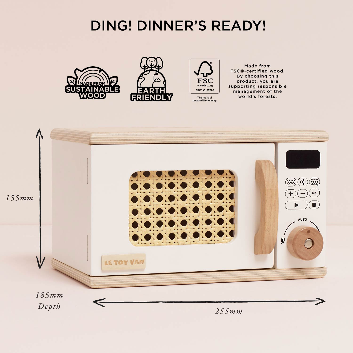 Wooden Microwave