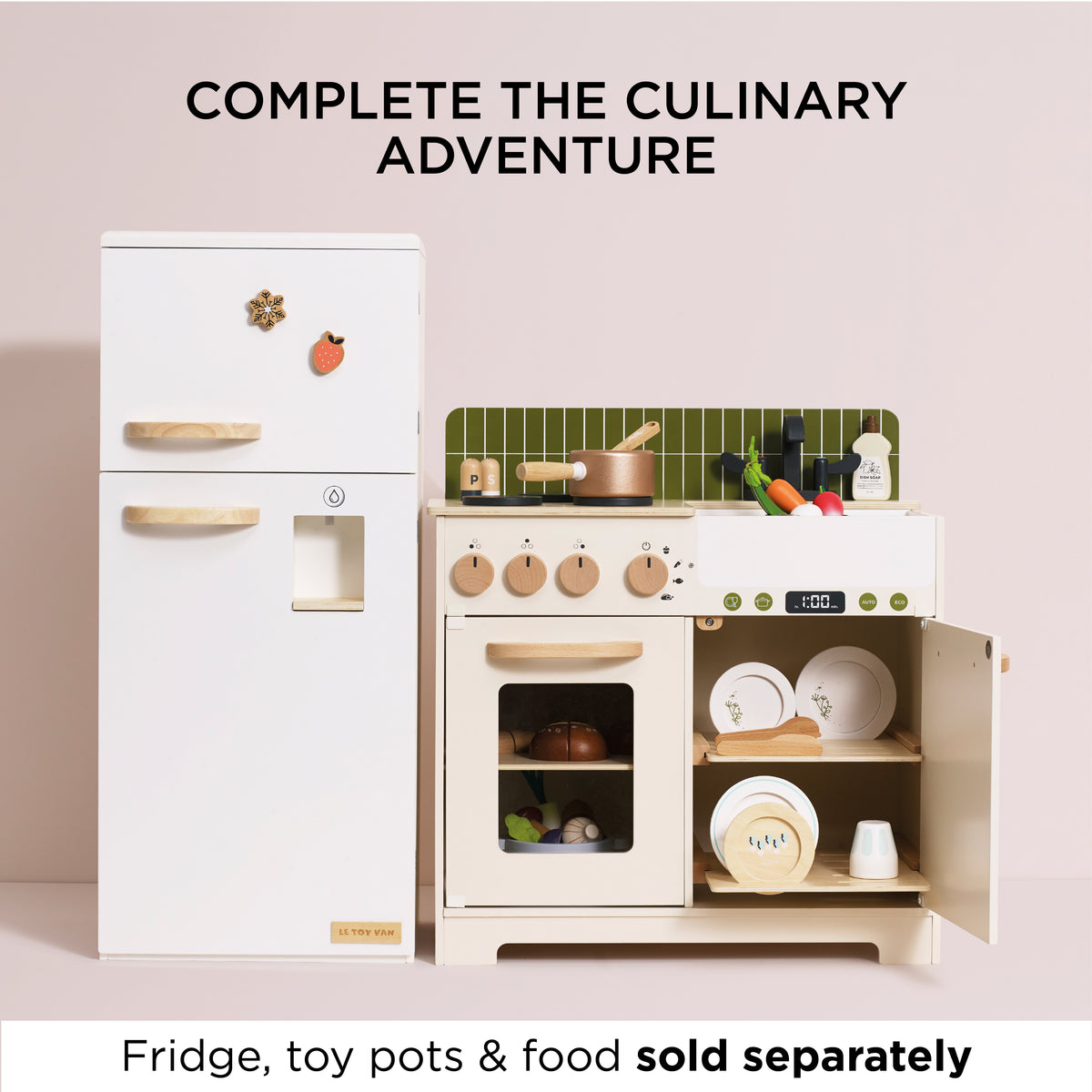 Olive Play Kitchen & Dishwasher