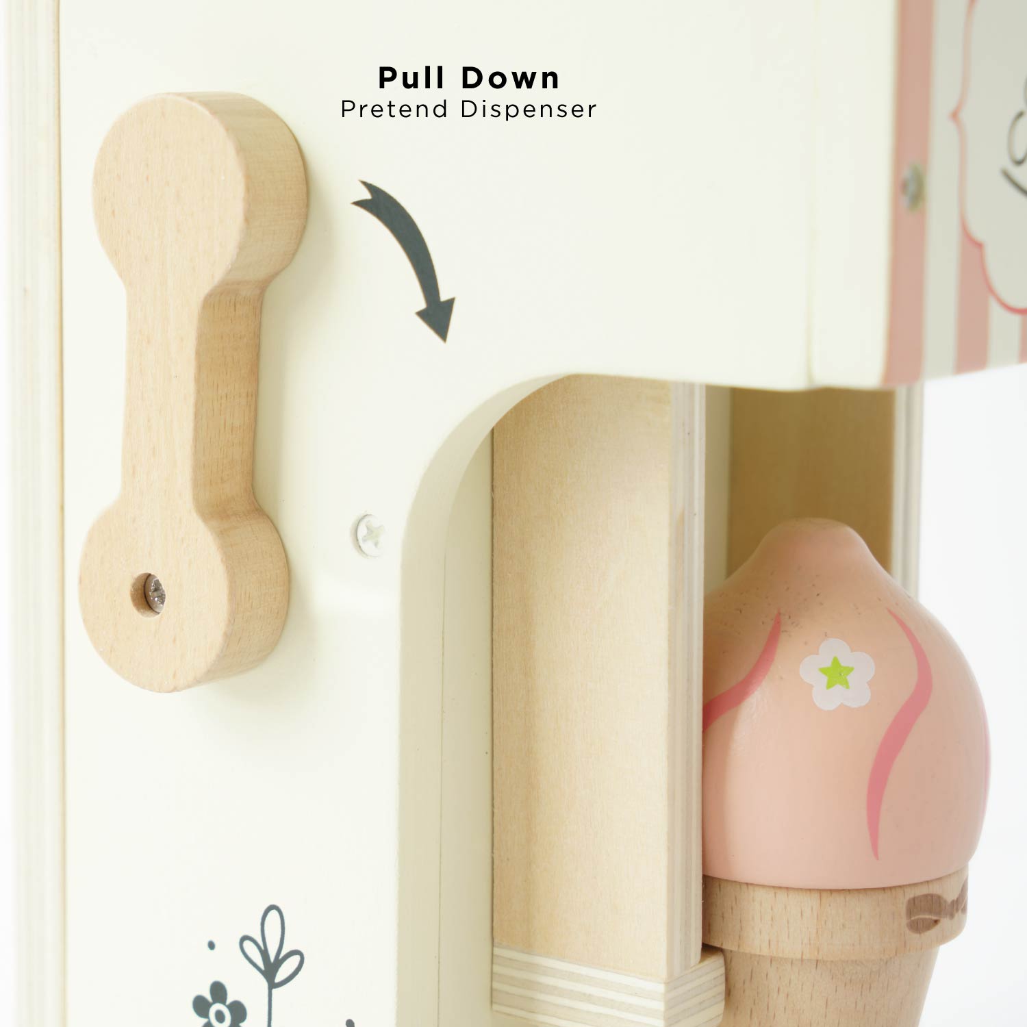 Ice Cream Machine & Play Food Cones