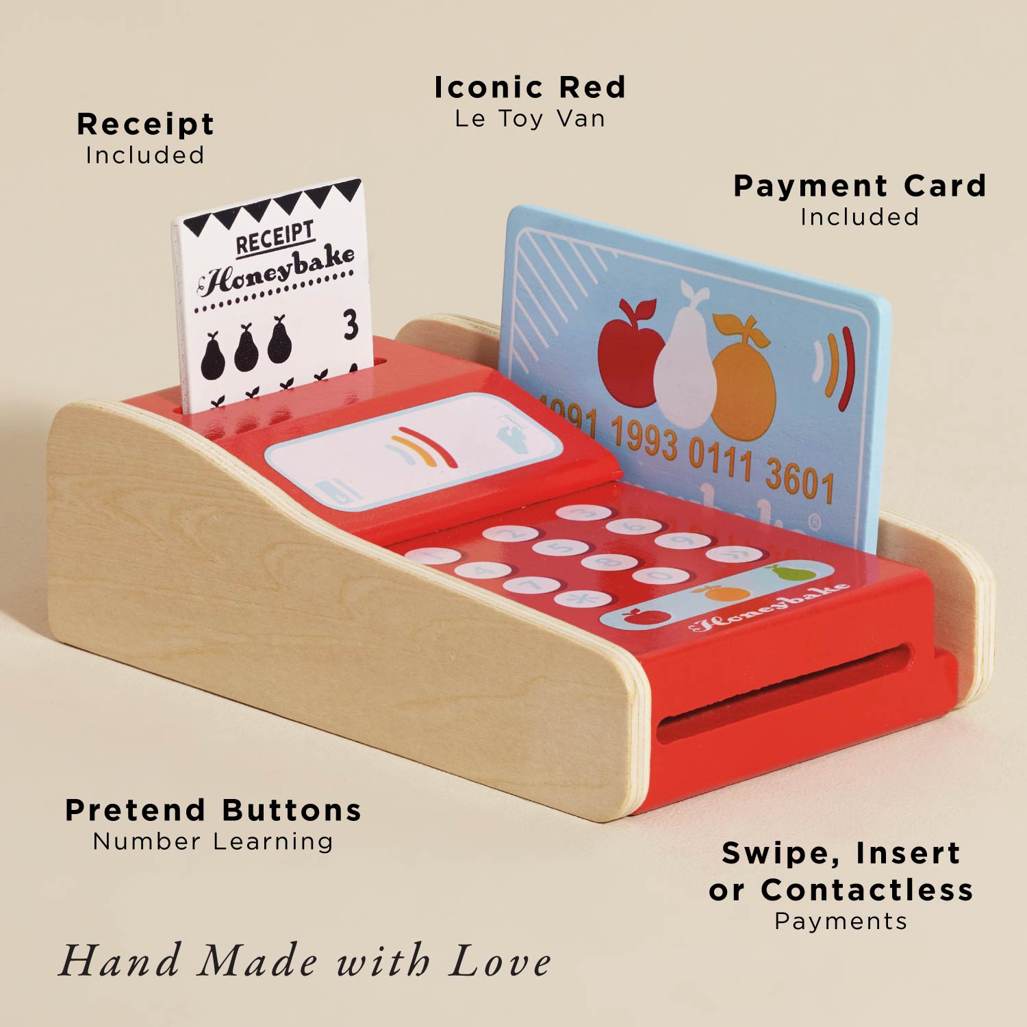 Wooden Shop Card Machine