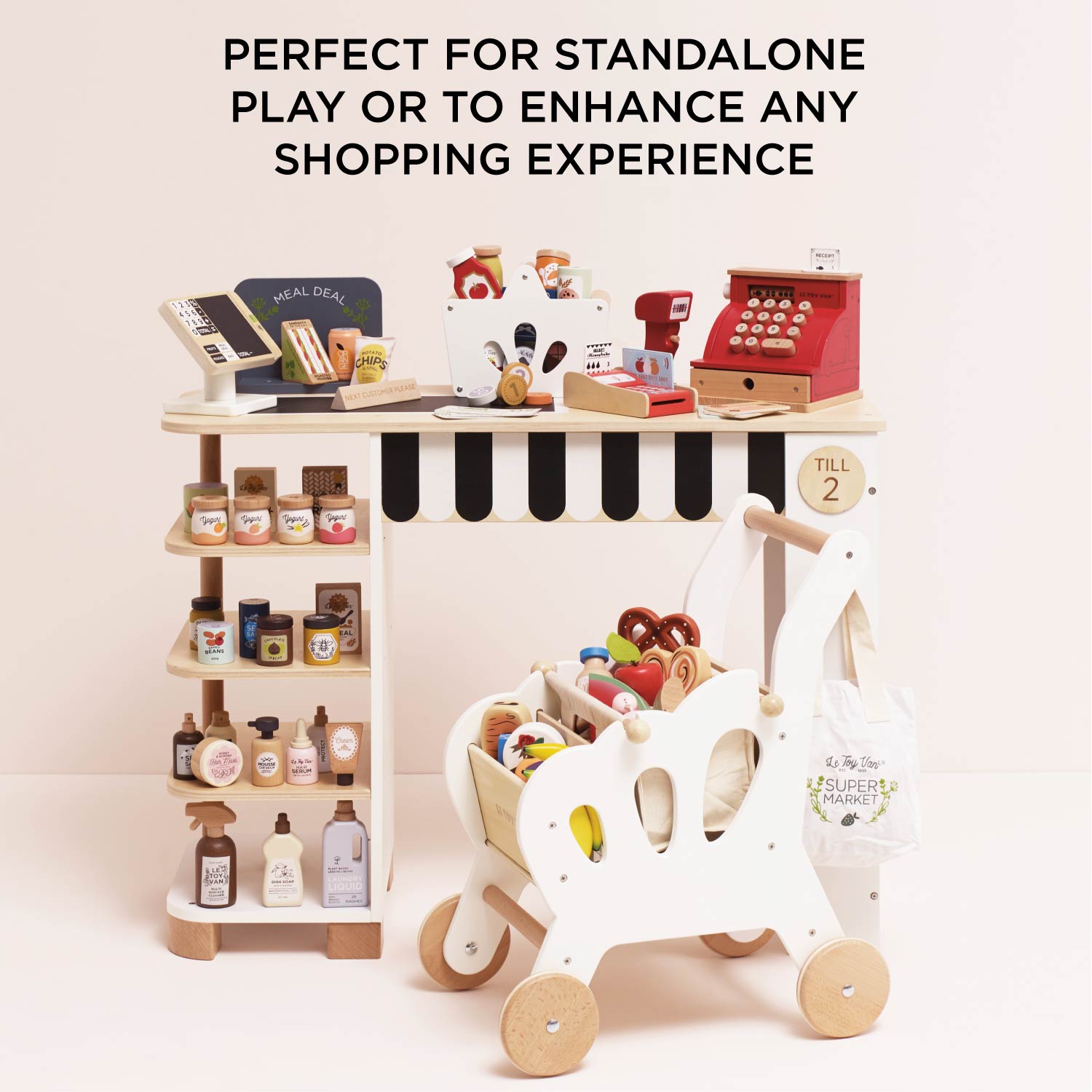 Wooden Shop Card Machine