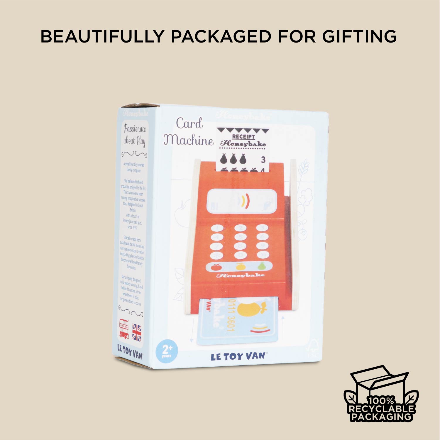 Wooden Shop Card Machine