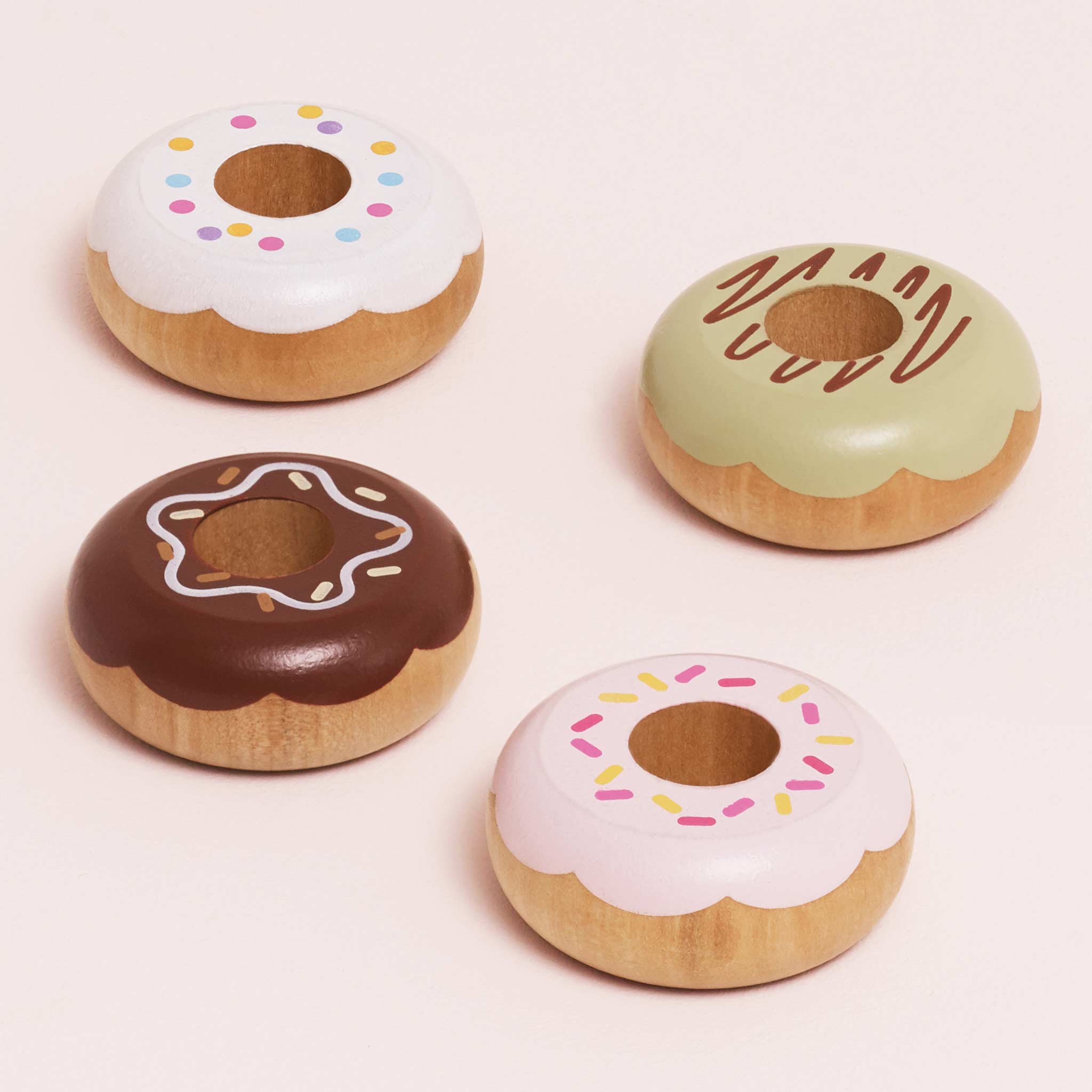 Role Play Doughnuts | Wooden Baking & Play Foods Toys | Le Toy Van