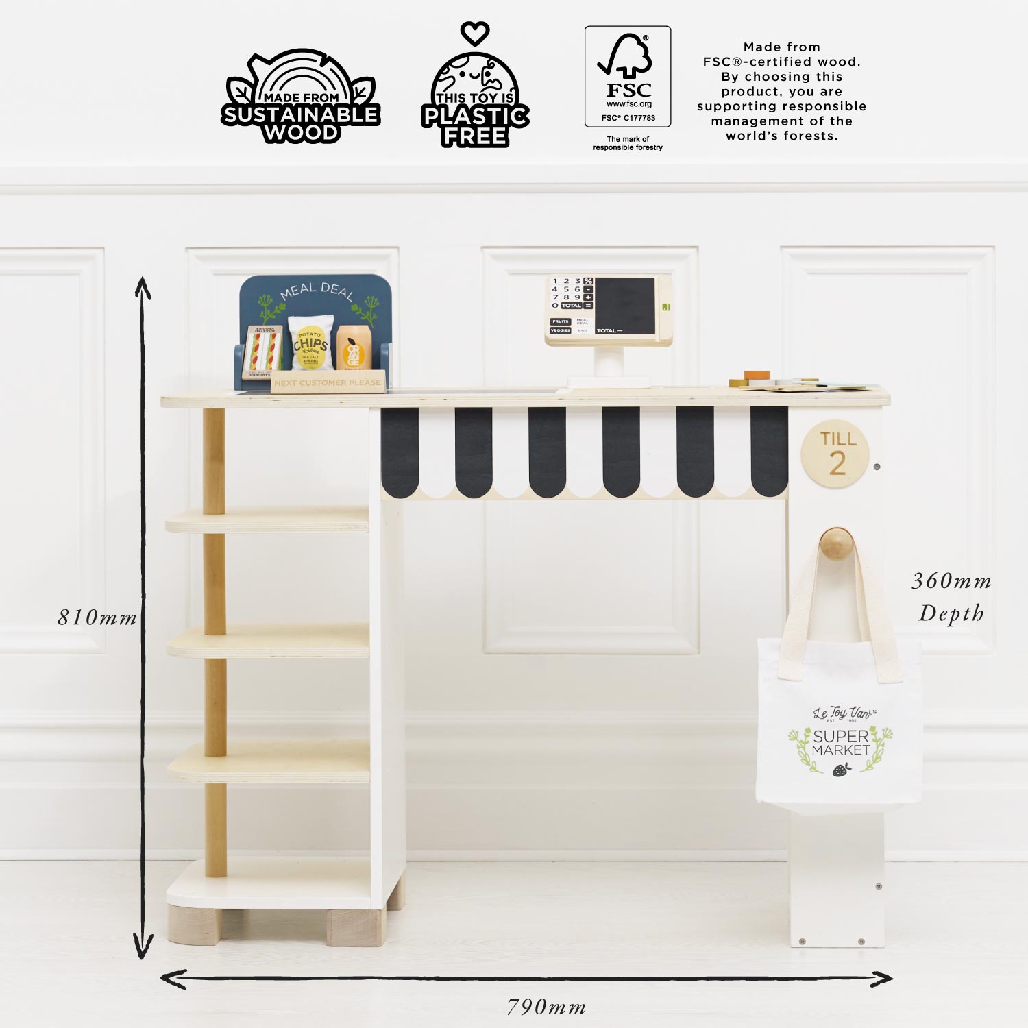 Supermarket Till Checkout & Accessories