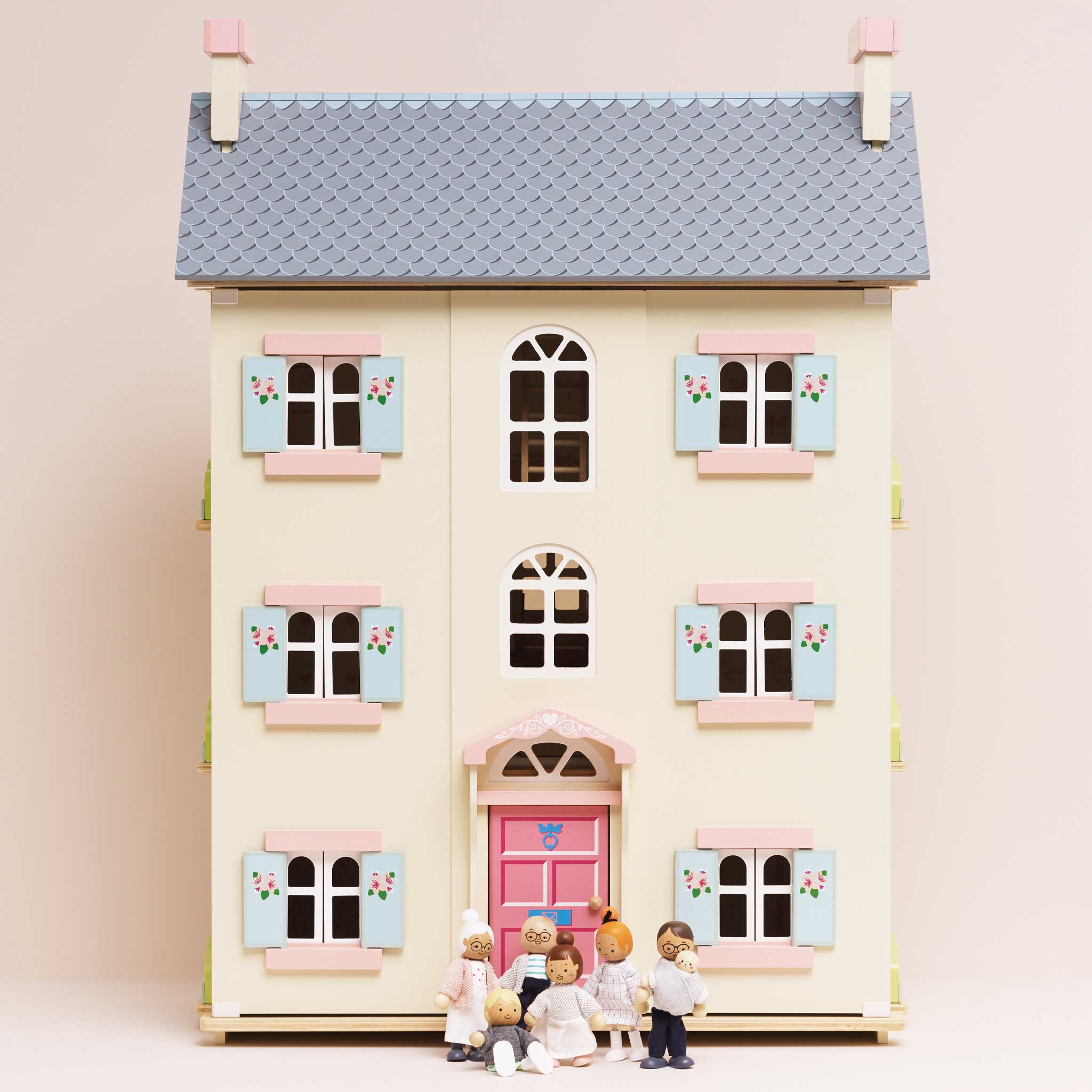 cherry tree hall dolls house side angle