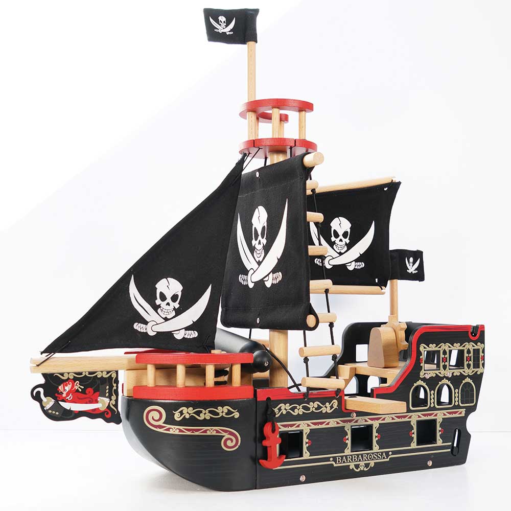 Adventure-Packed Traditional Pirate Wooden Toys | Le Toy Van UK Collection