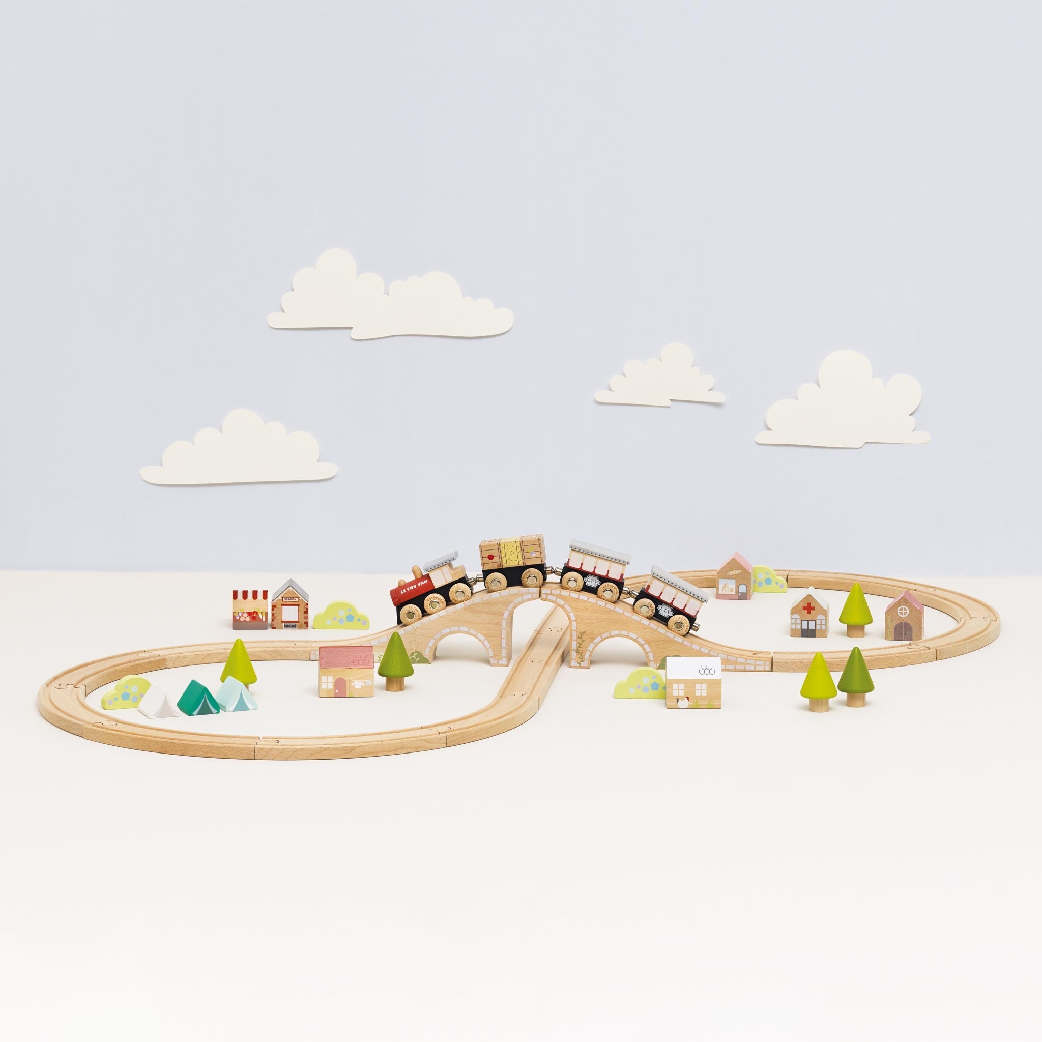 figure of eight train set