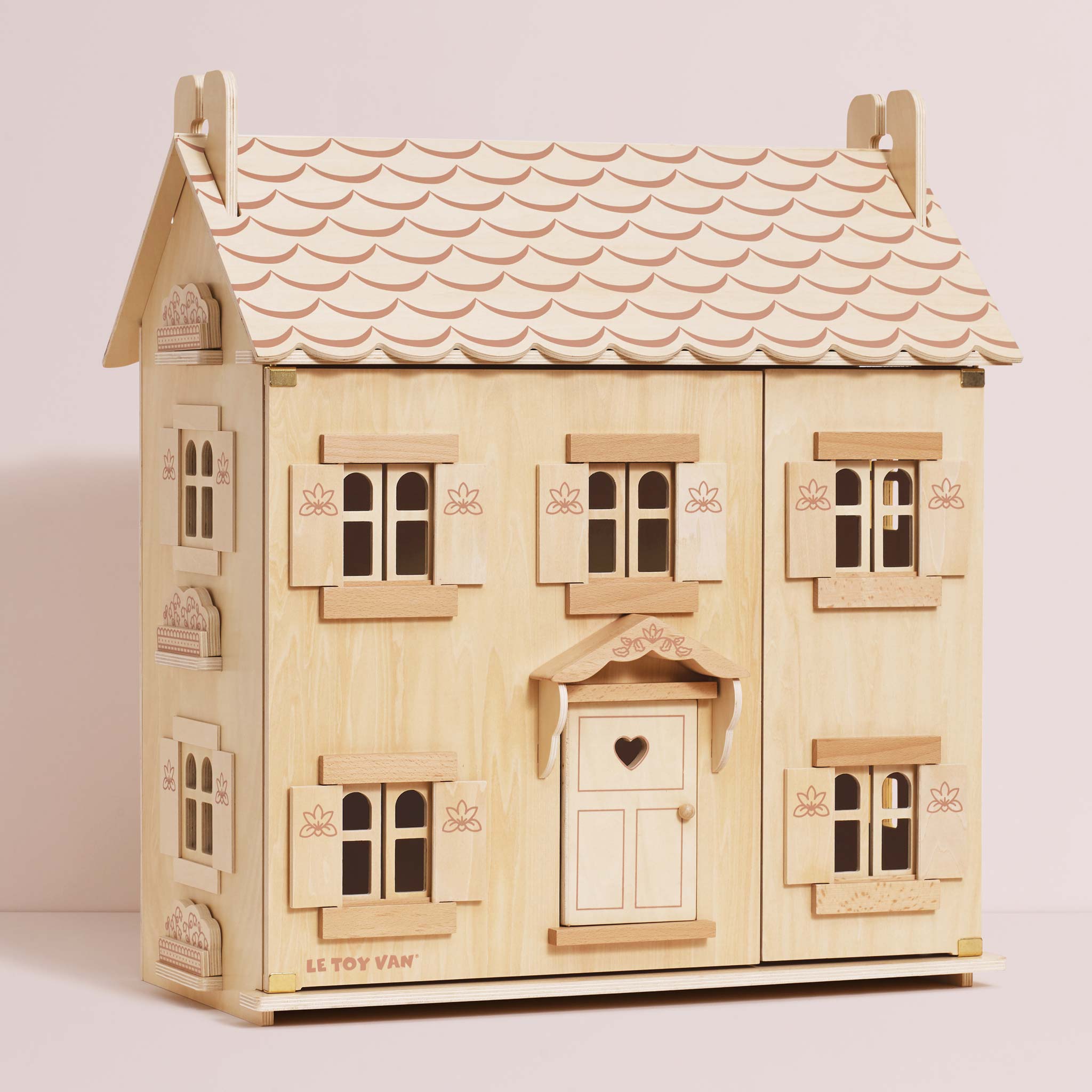 Marie's Natural Wood Dolls House