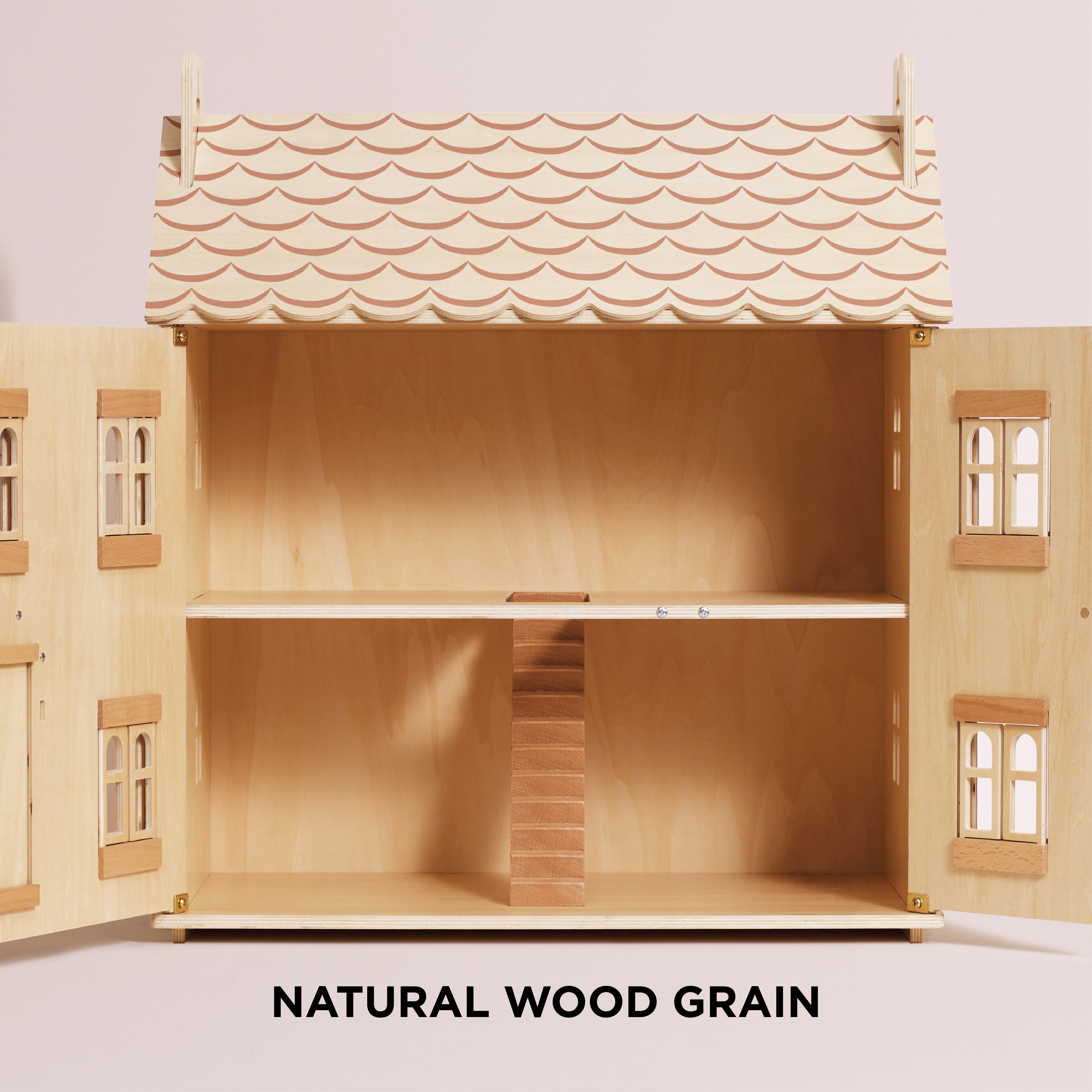 Marie's Natural Wood Dolls House