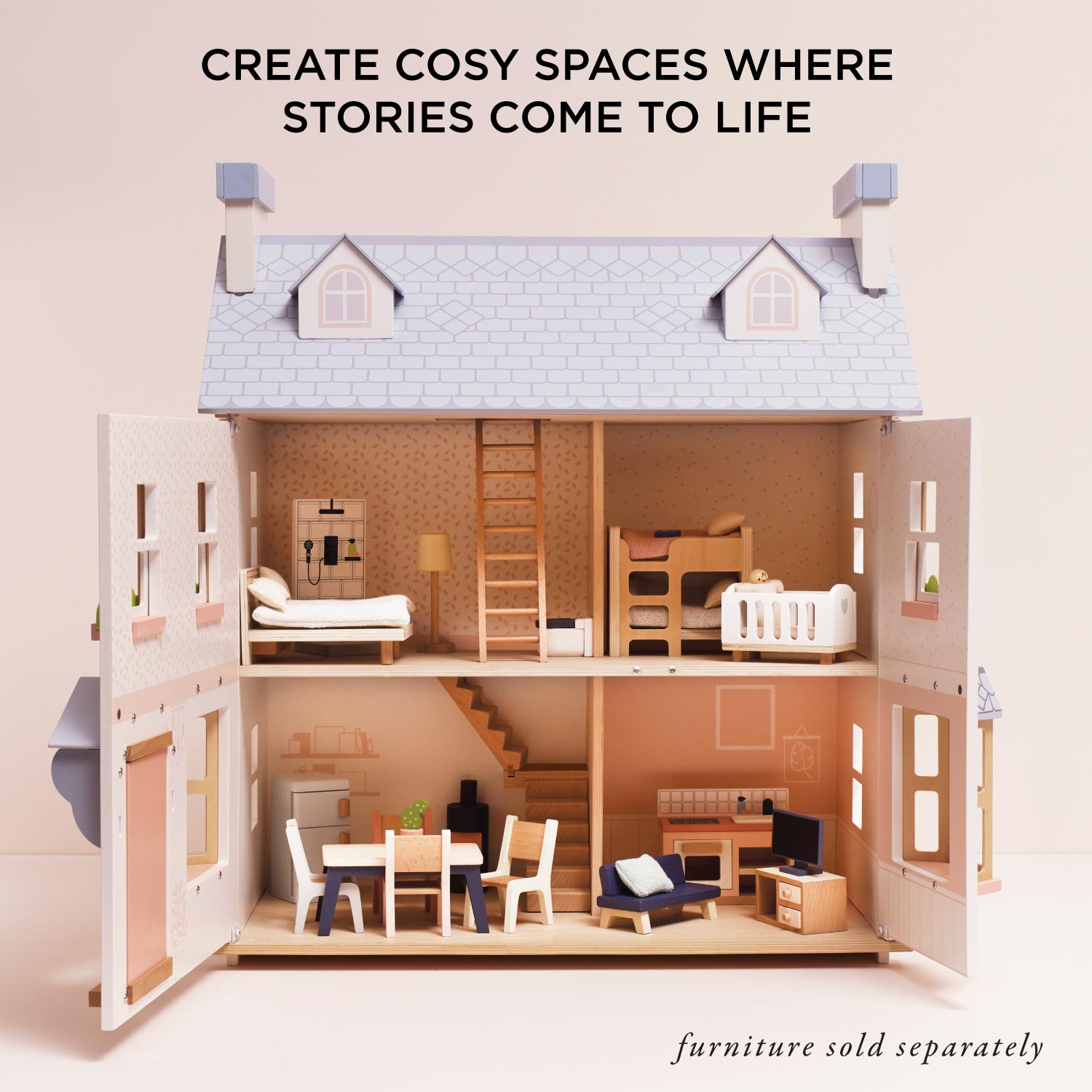 Mayberry Manor Wooden Dolls House