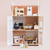Roseheart Wooden Dolls House, Furniture and Family