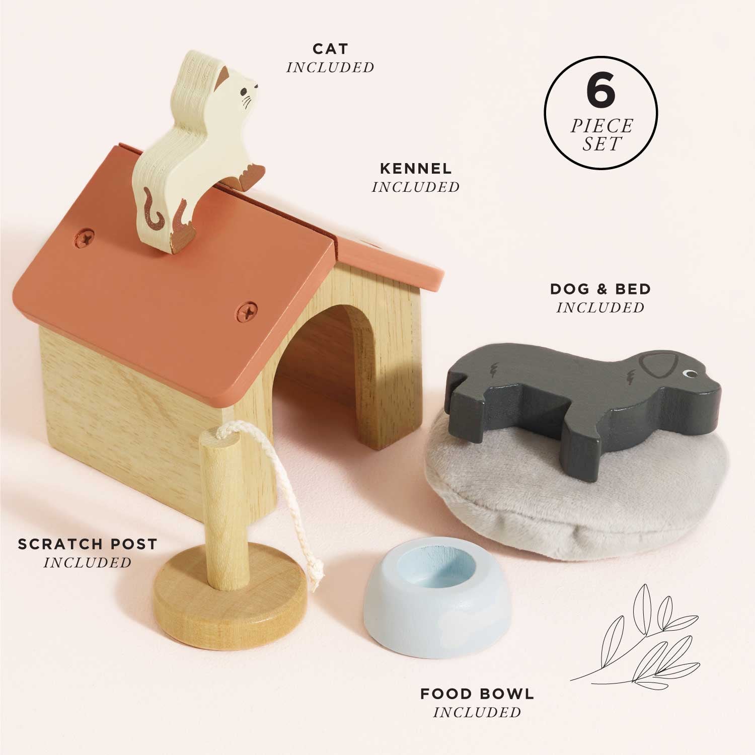 Dolls House Pet Set