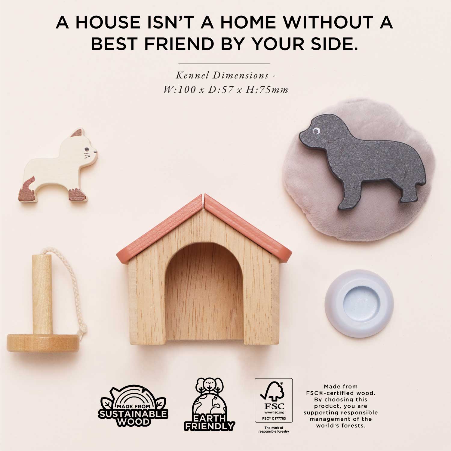 Dolls House Pet Set