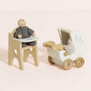 Dolls House Nursery & Baby Set