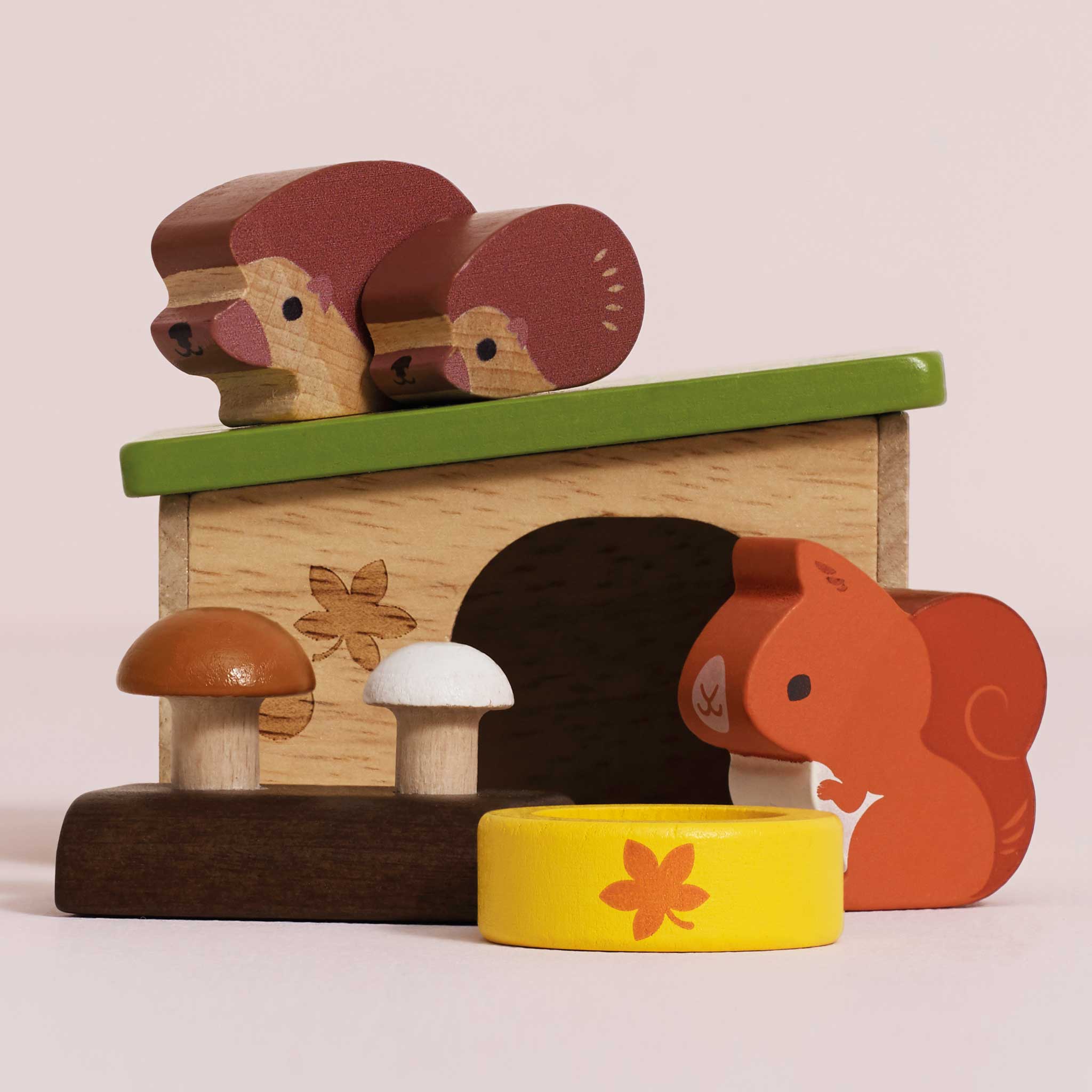 Hedgehog & Squirrel Animal Set