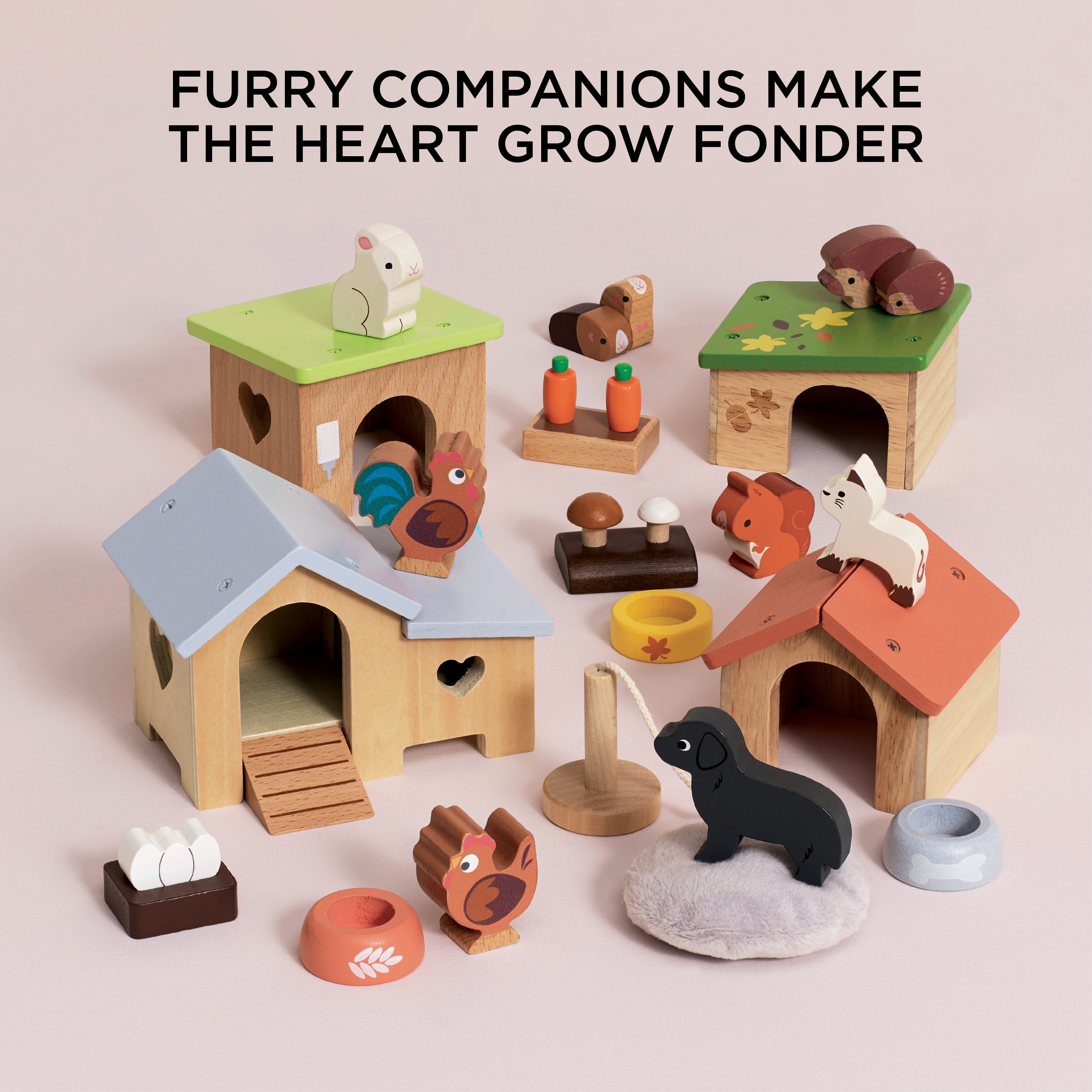 Hedgehog & Squirrel Animal Set