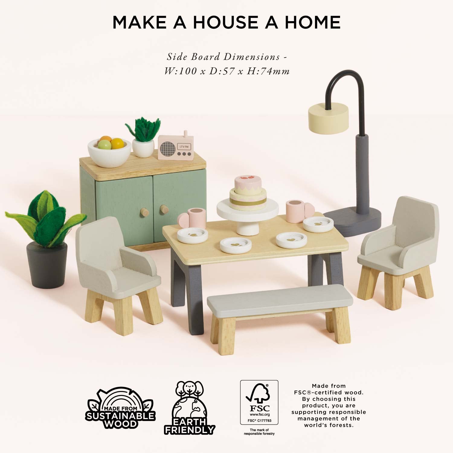 Dolls House Dining Room Furniture