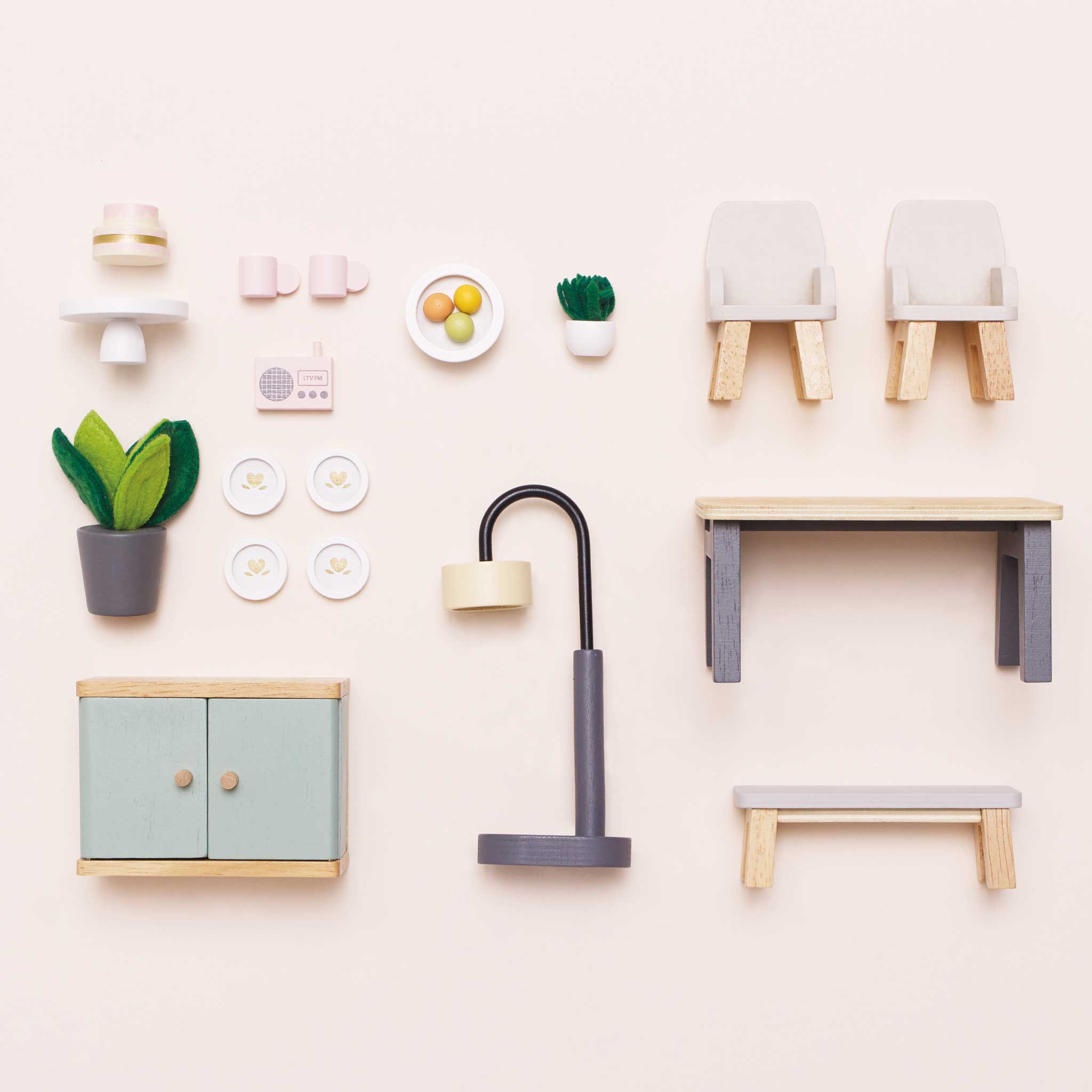 Deluxe Doll House Furniture Collection