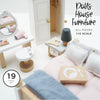 Load image into Gallery viewer, Wooden Doll House Bundle Furniture Set
