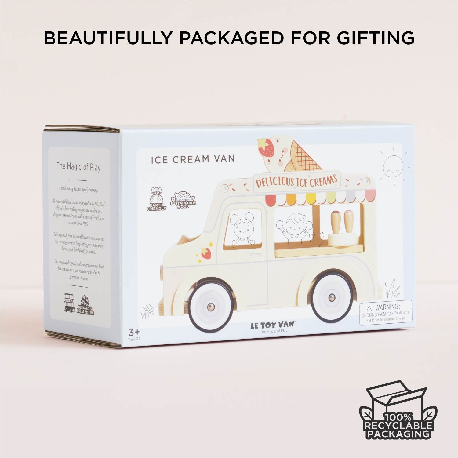 Wooden Ice Cream Van