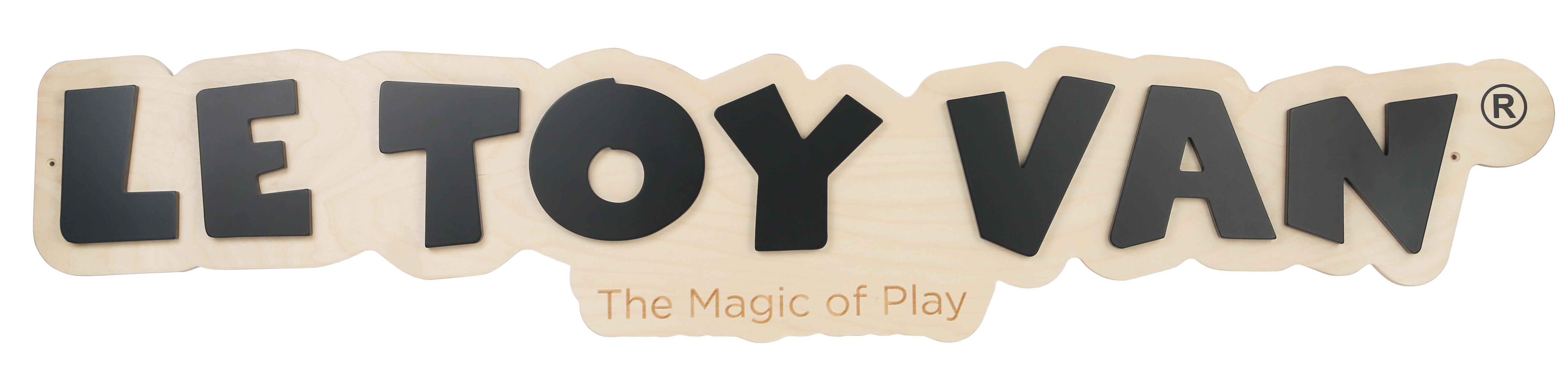 Wooden Le Toy Van Logo Board