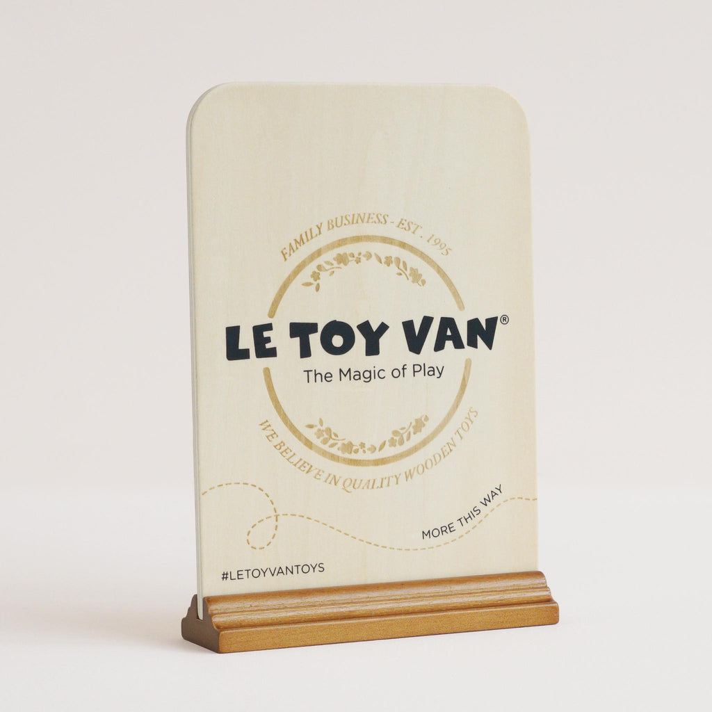 Wooden Retail Info Board