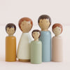 Dubois Wooden Family Dolls