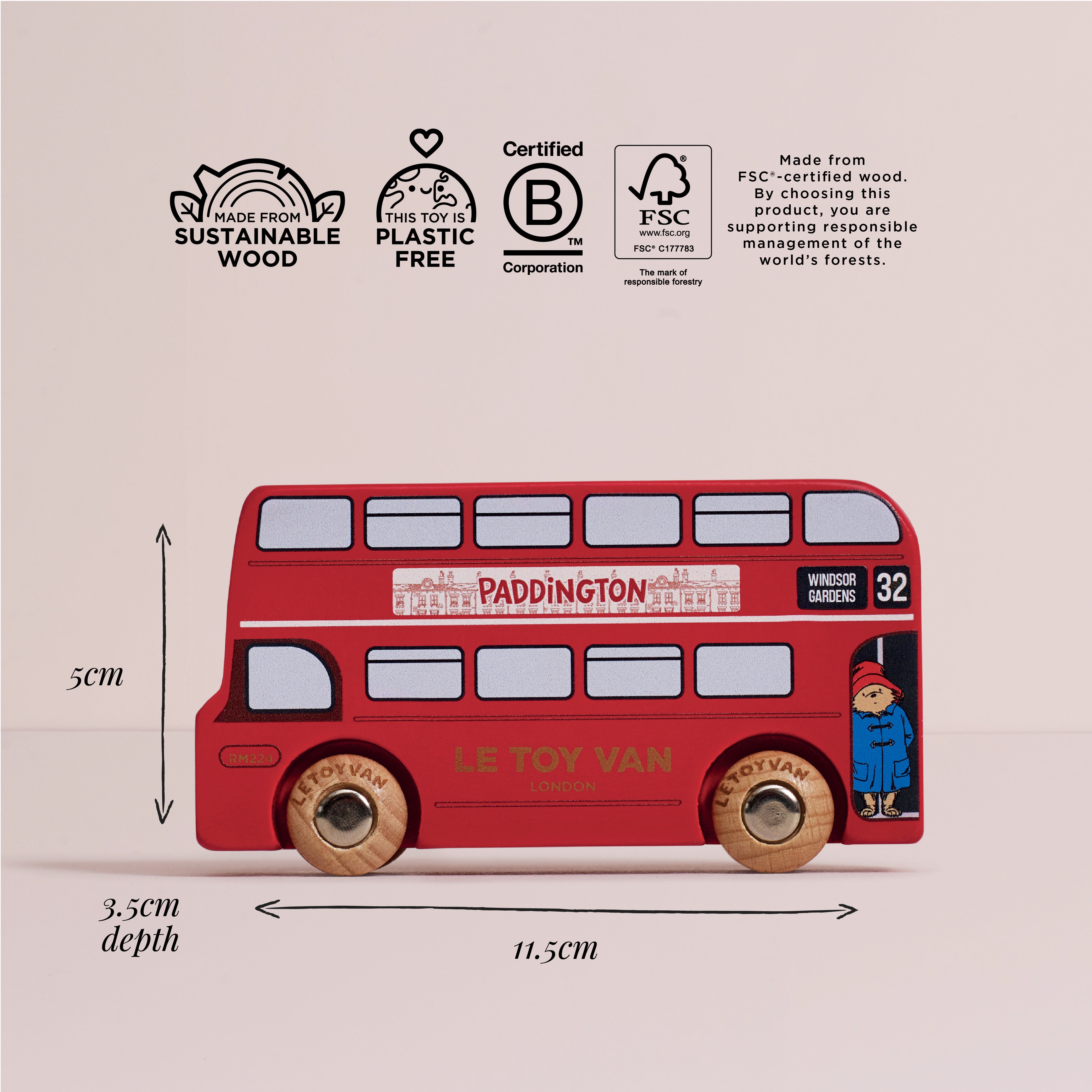 Paddington™ Miniature London Bus