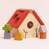 Wooden Bird House Shape Sorter