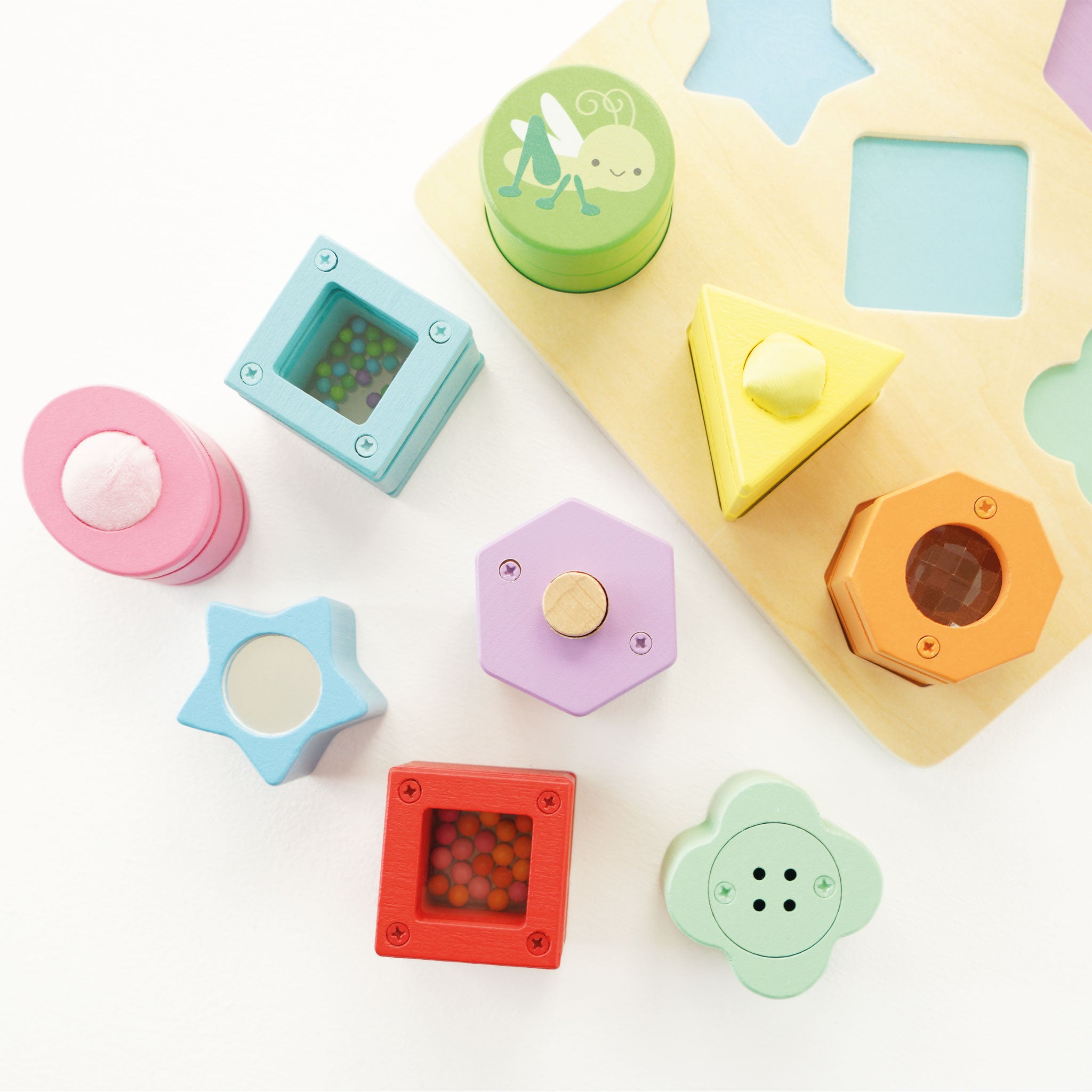 Rainbow Sensory Shape Sorter