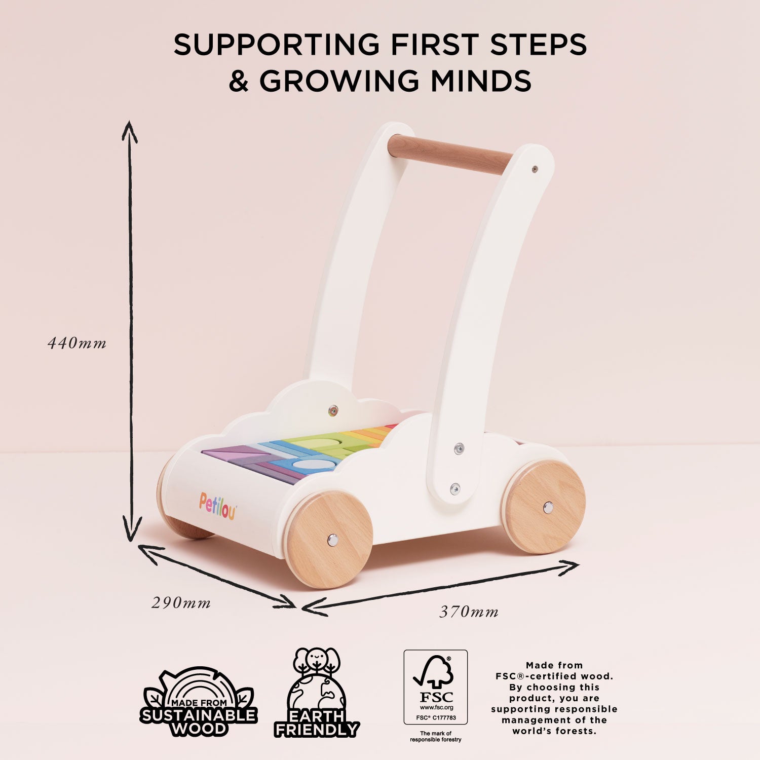 Rainbow Baby Walker & Puzzle
